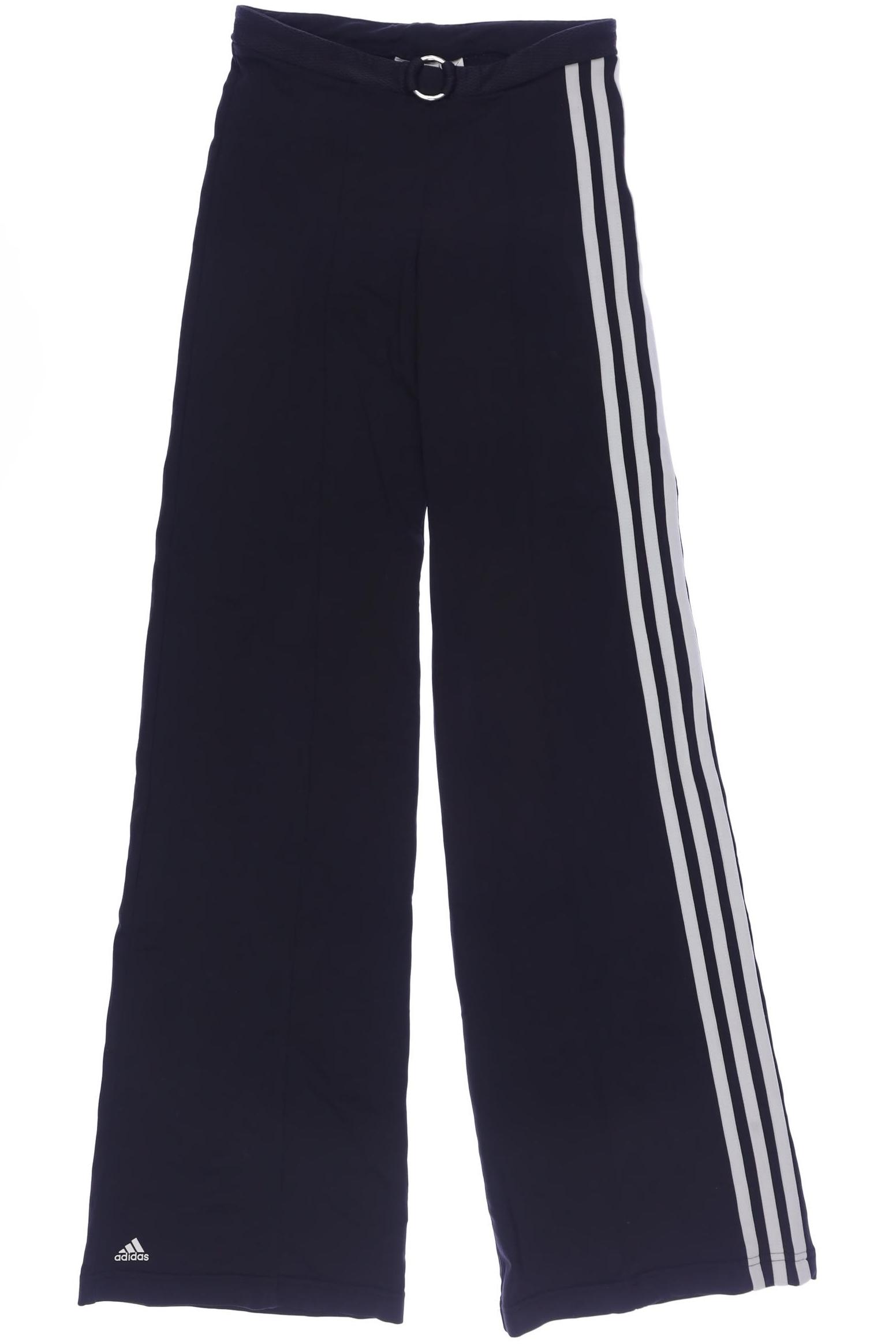 

adidas Damen Stoffhose, schwarz, Gr. 34