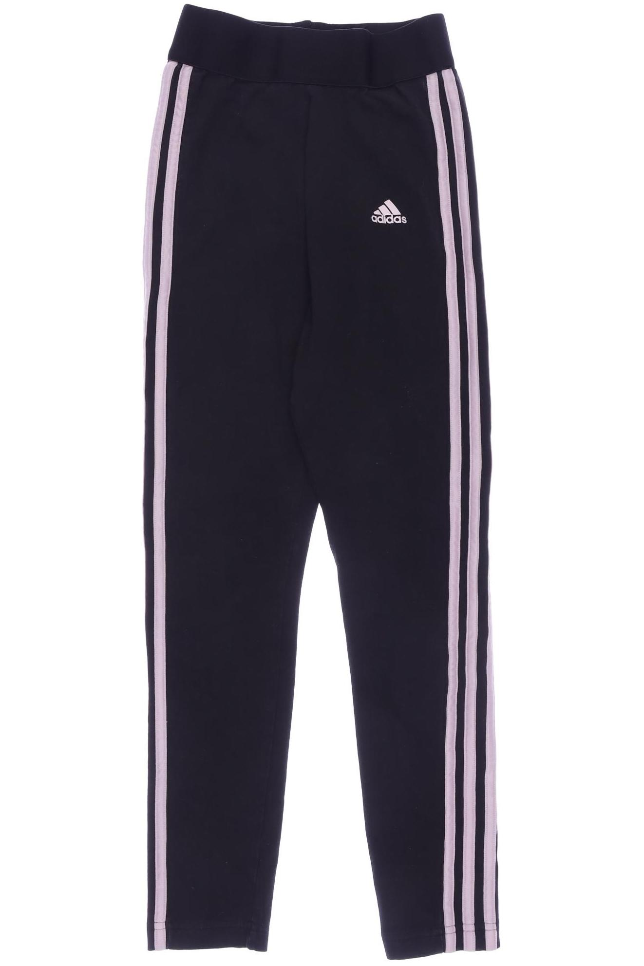 

adidas Damen Stoffhose, schwarz, Gr. 0