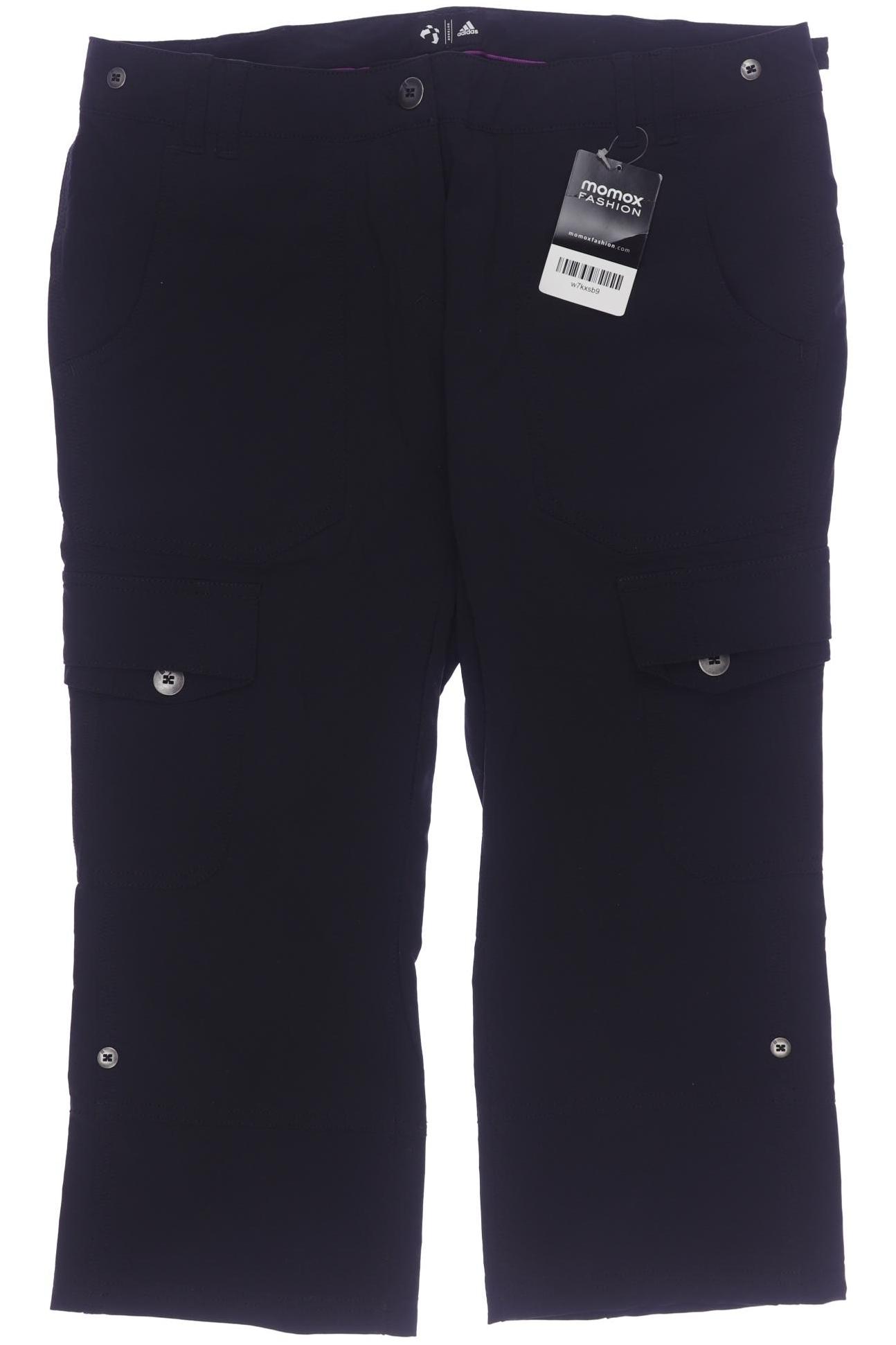 

adidas Damen Stoffhose, schwarz, Gr. 38