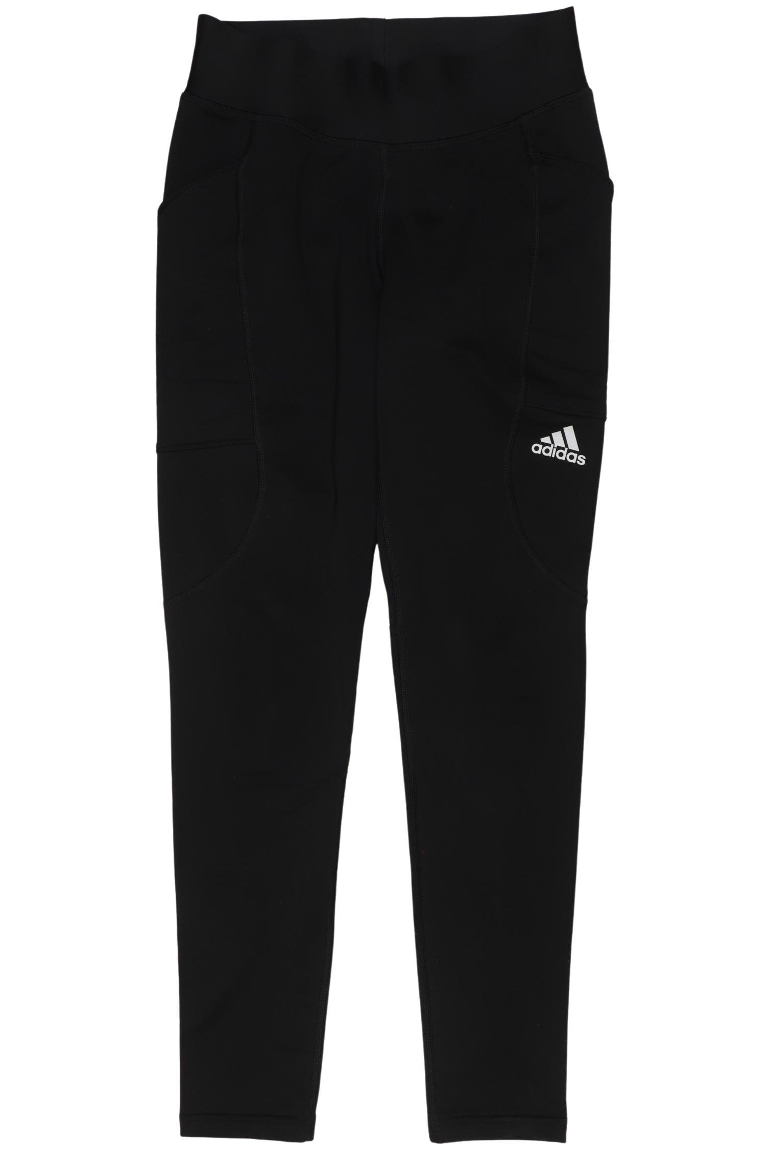 

adidas Damen Stoffhose, schwarz, Gr. 0