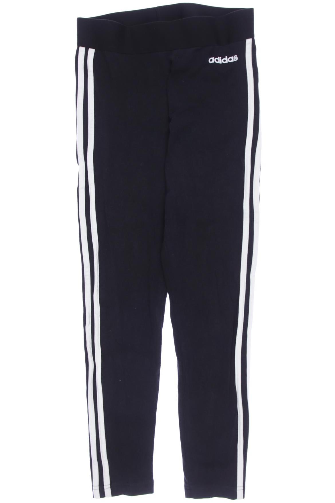 

adidas Damen Stoffhose, schwarz, Gr. 0