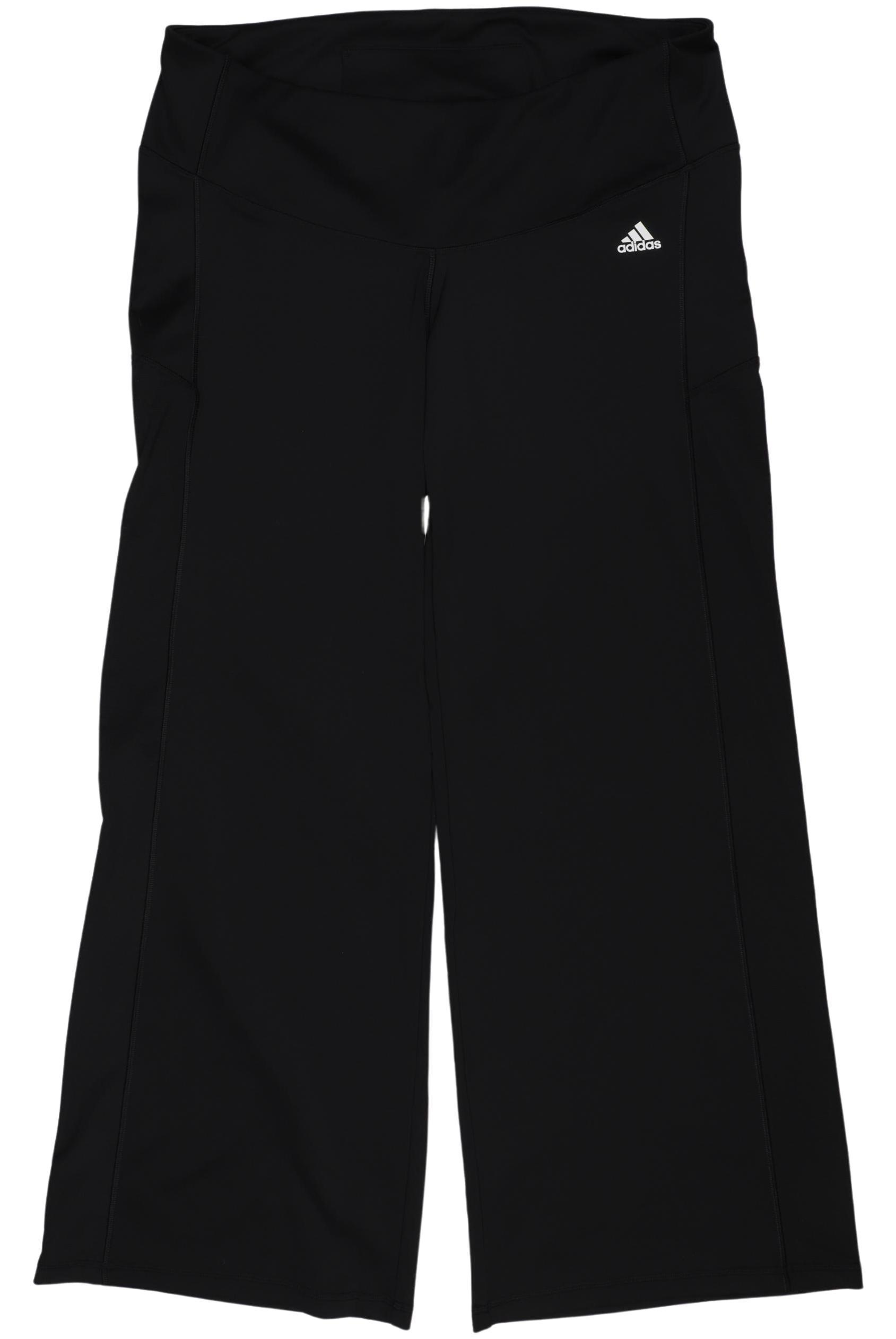 

adidas Damen Stoffhose, schwarz, Gr. 0