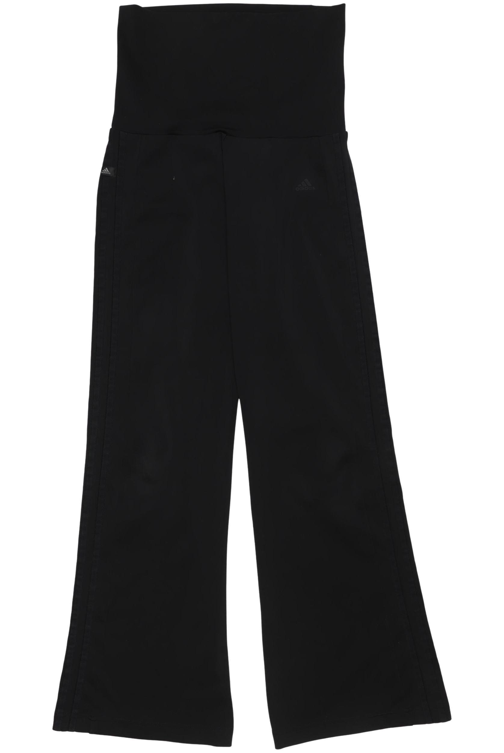 

adidas Damen Stoffhose, schwarz, Gr. 36