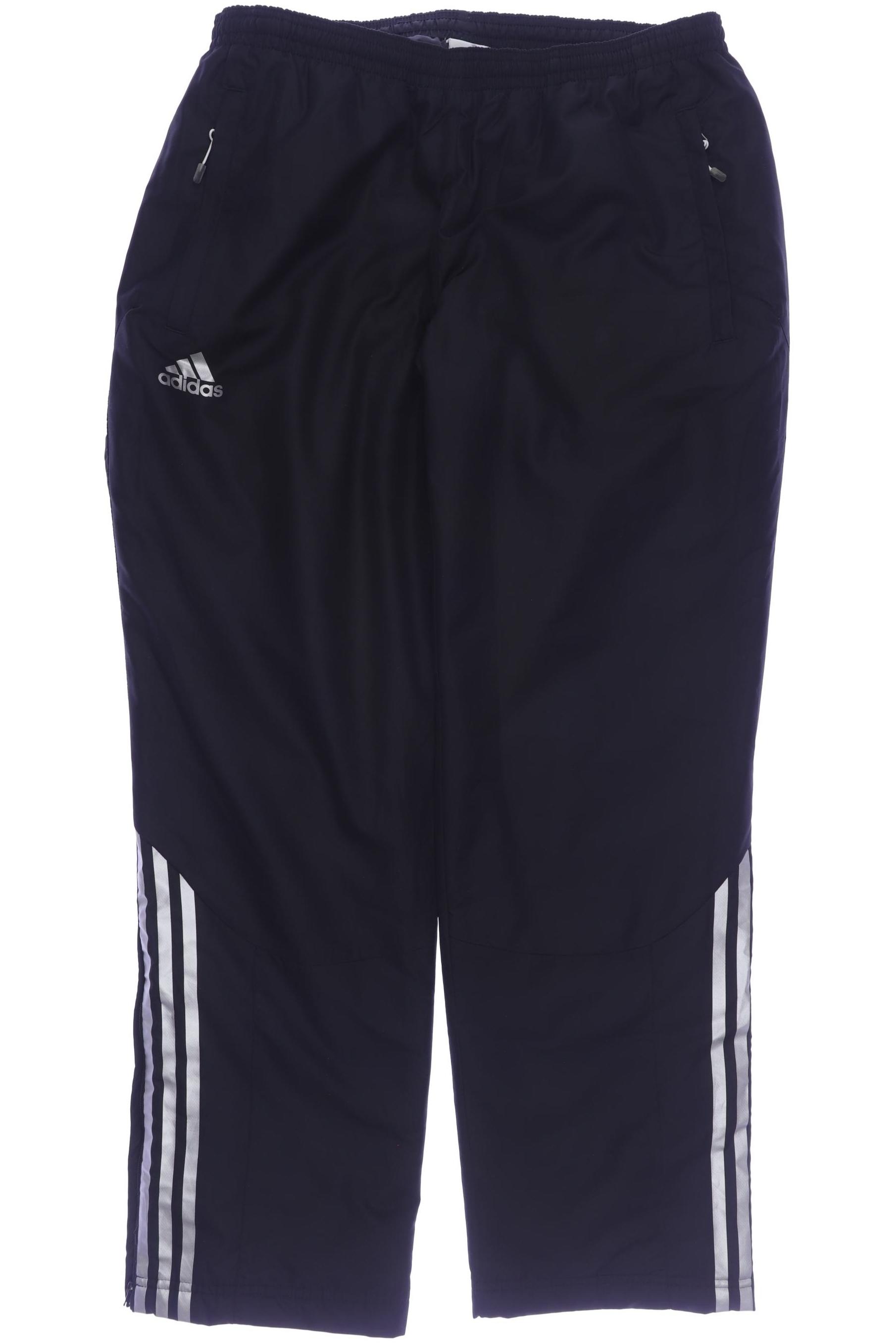 

adidas Damen Stoffhose, schwarz, Gr. 42