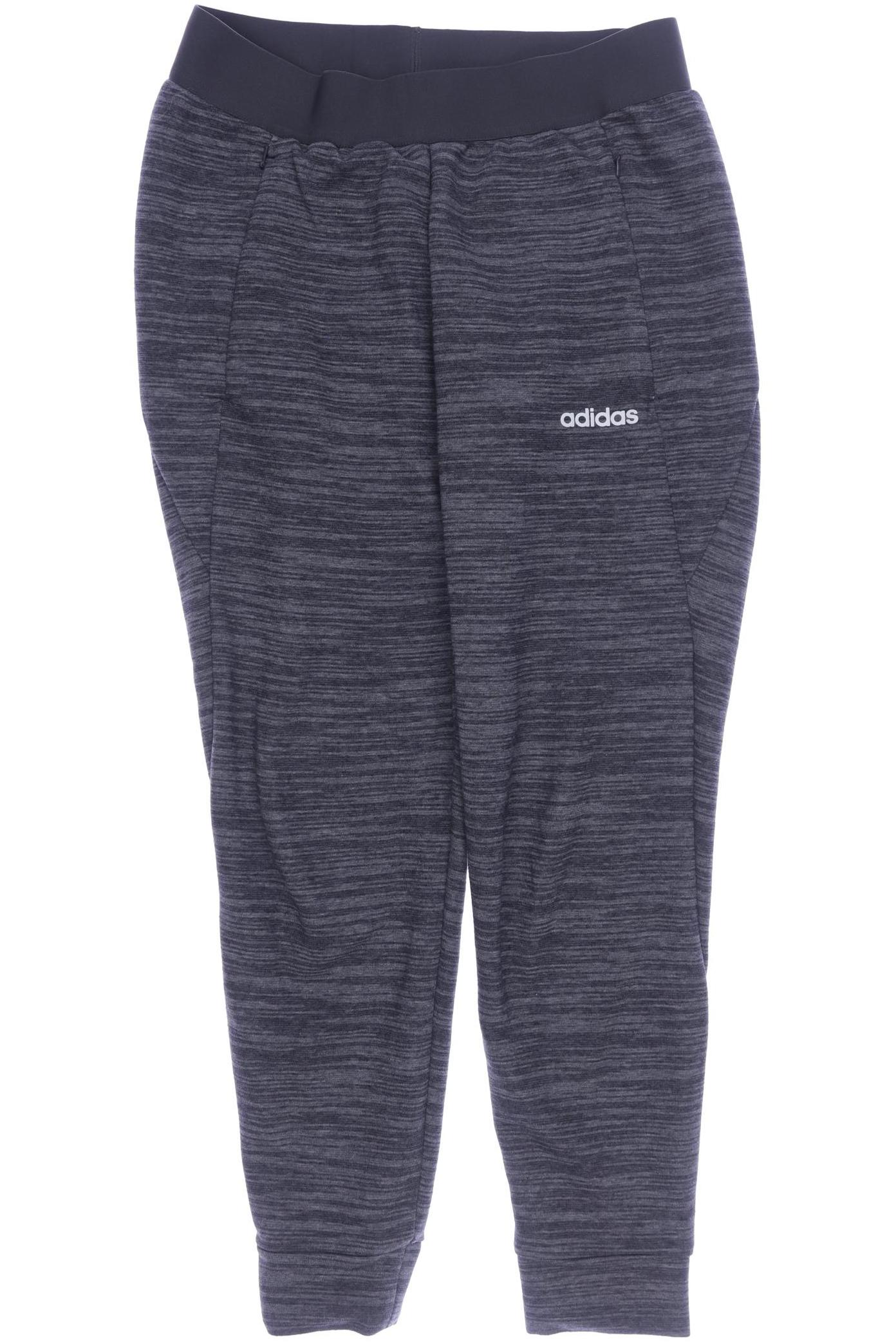 

adidas Damen Stoffhose, grau, Gr. 0