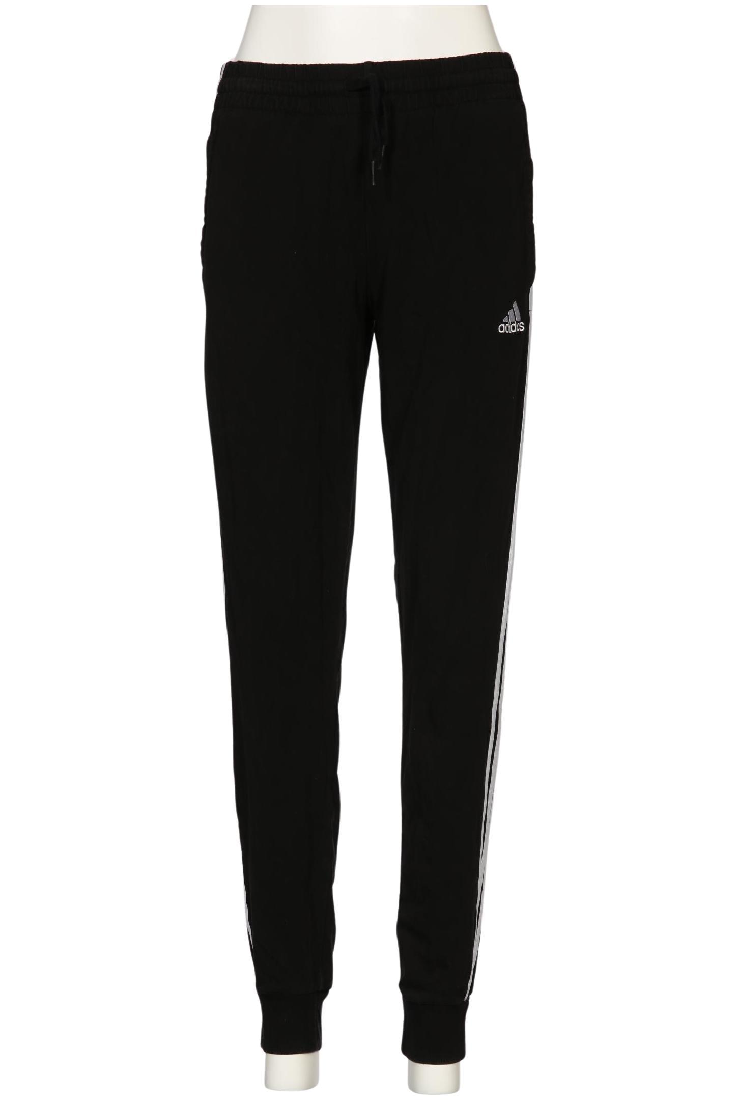 

adidas Damen Stoffhose, schwarz, Gr. 0