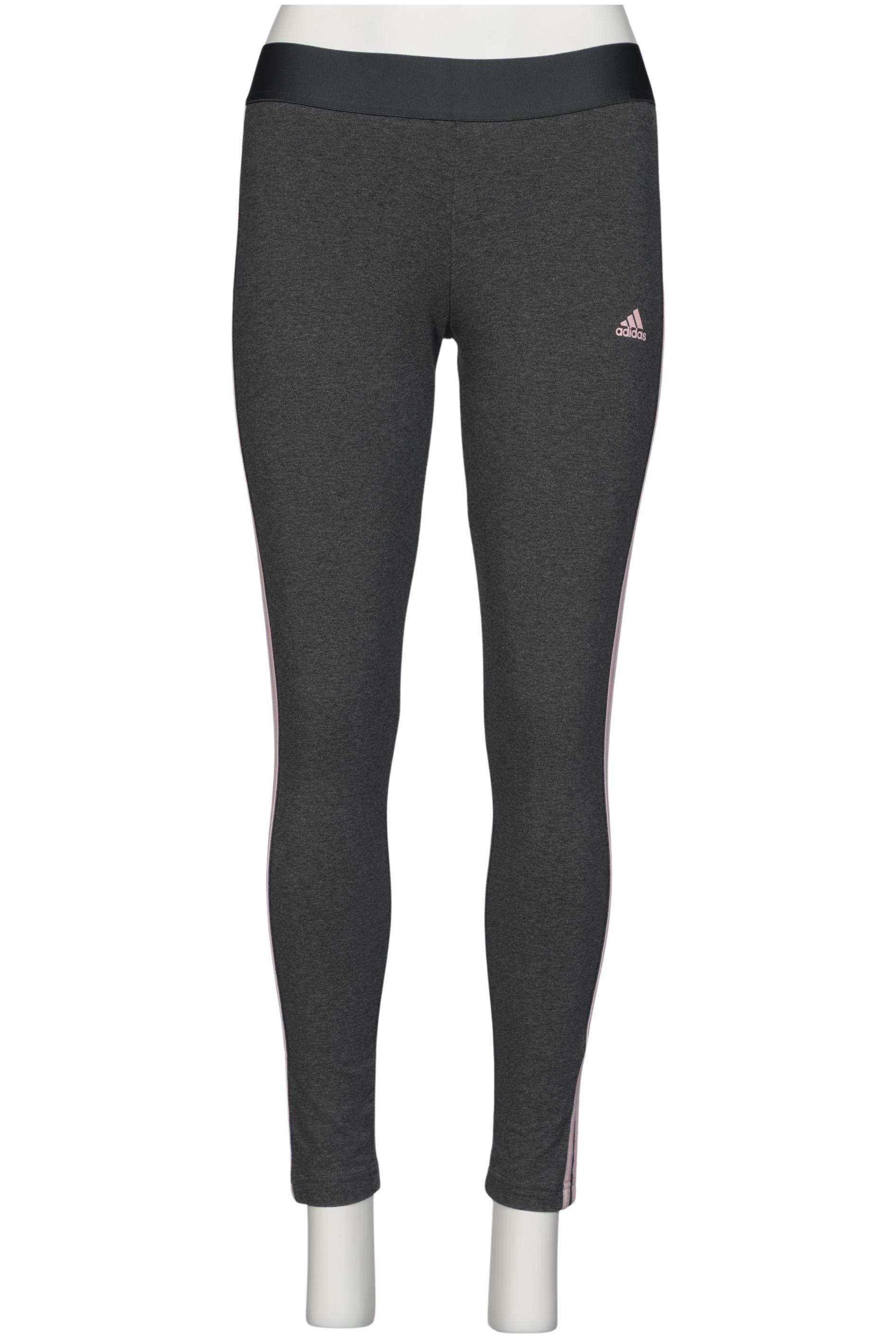 

adidas Damen Stoffhose, grau, Gr. 0