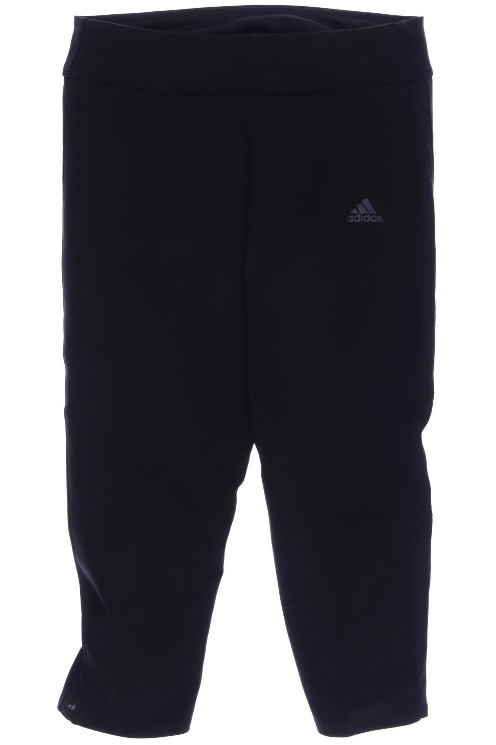 

adidas Damen Stoffhose, schwarz, Gr. 0