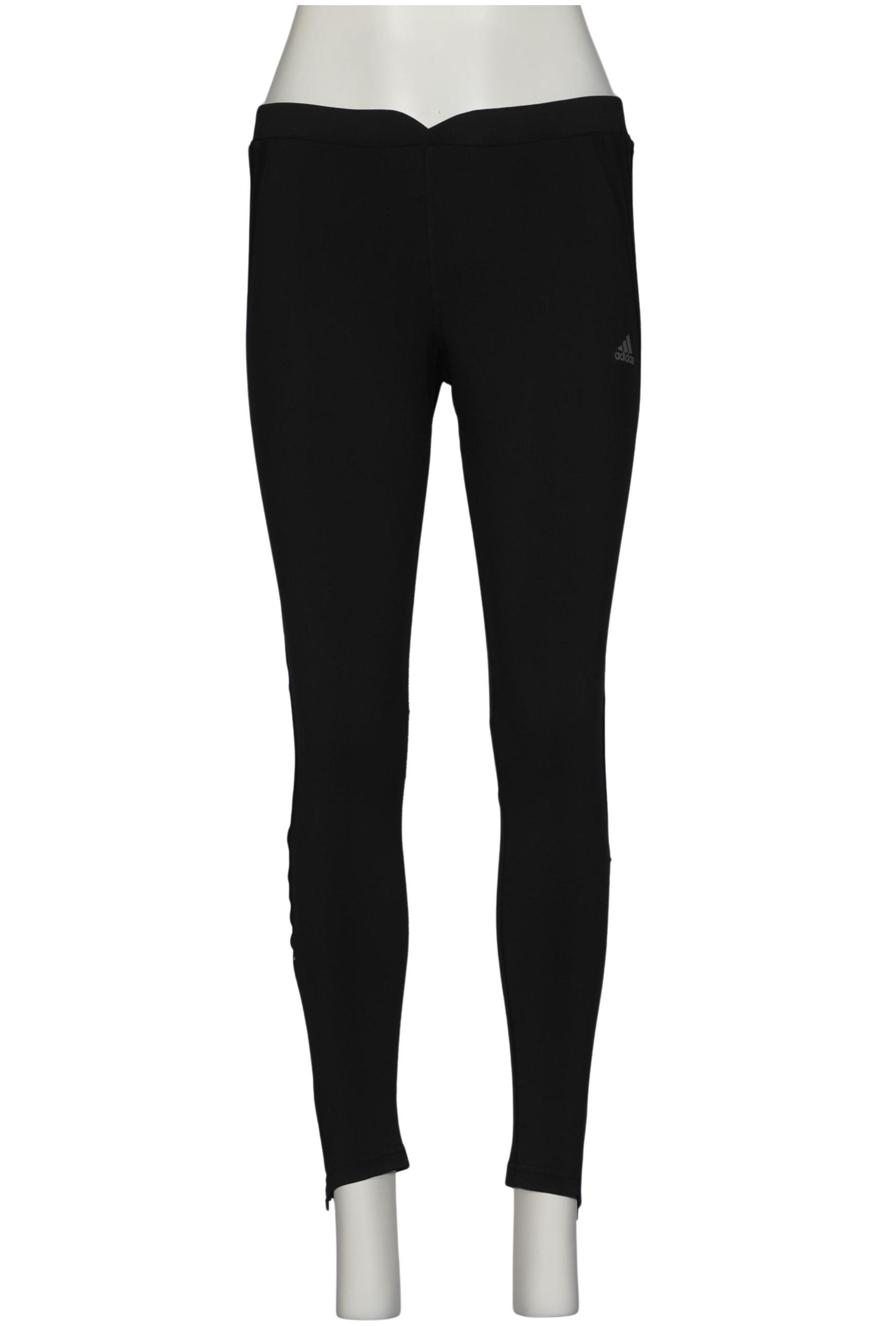 

adidas Damen Stoffhose, schwarz, Gr. 38