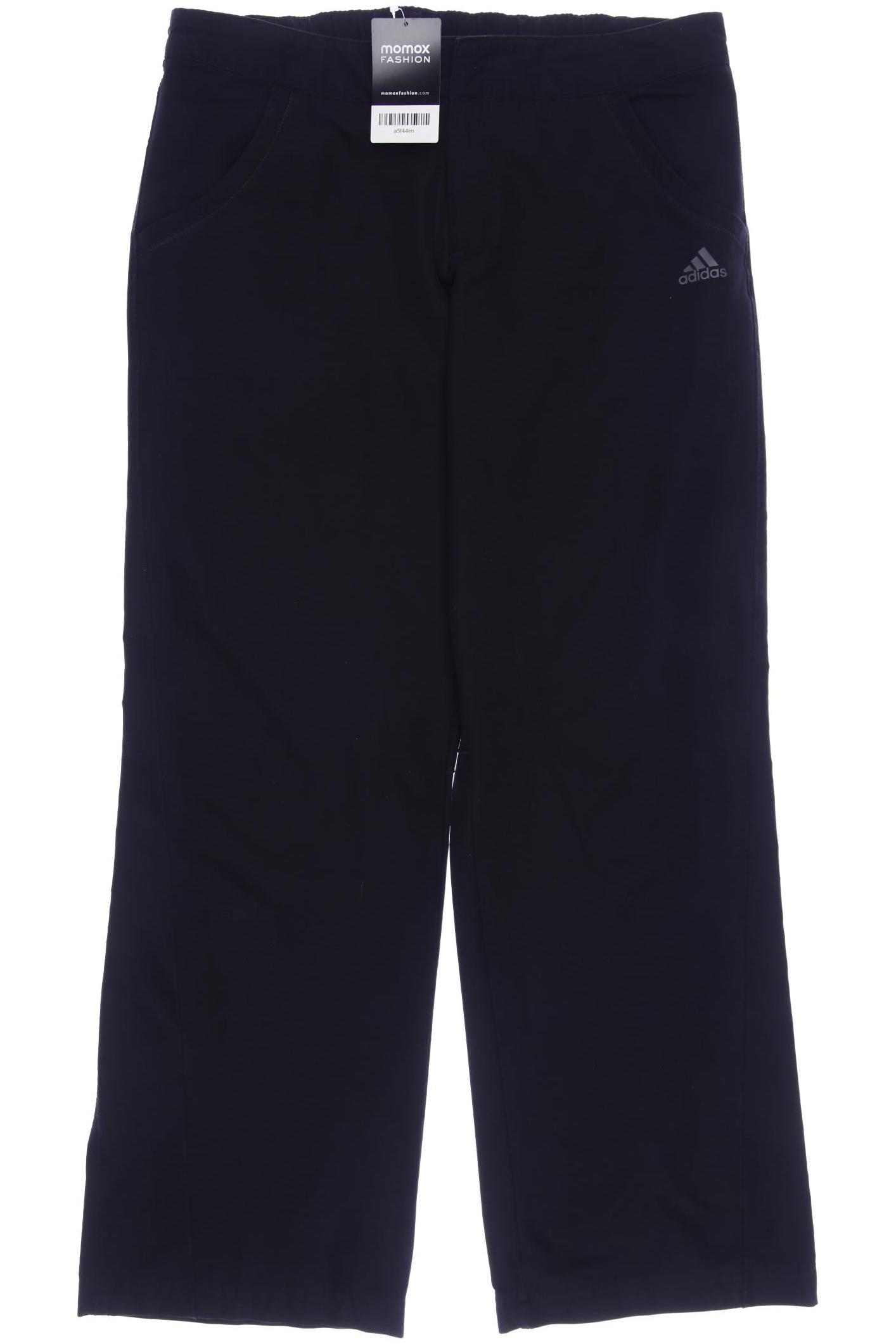 

adidas Damen Stoffhose, schwarz, Gr. 40