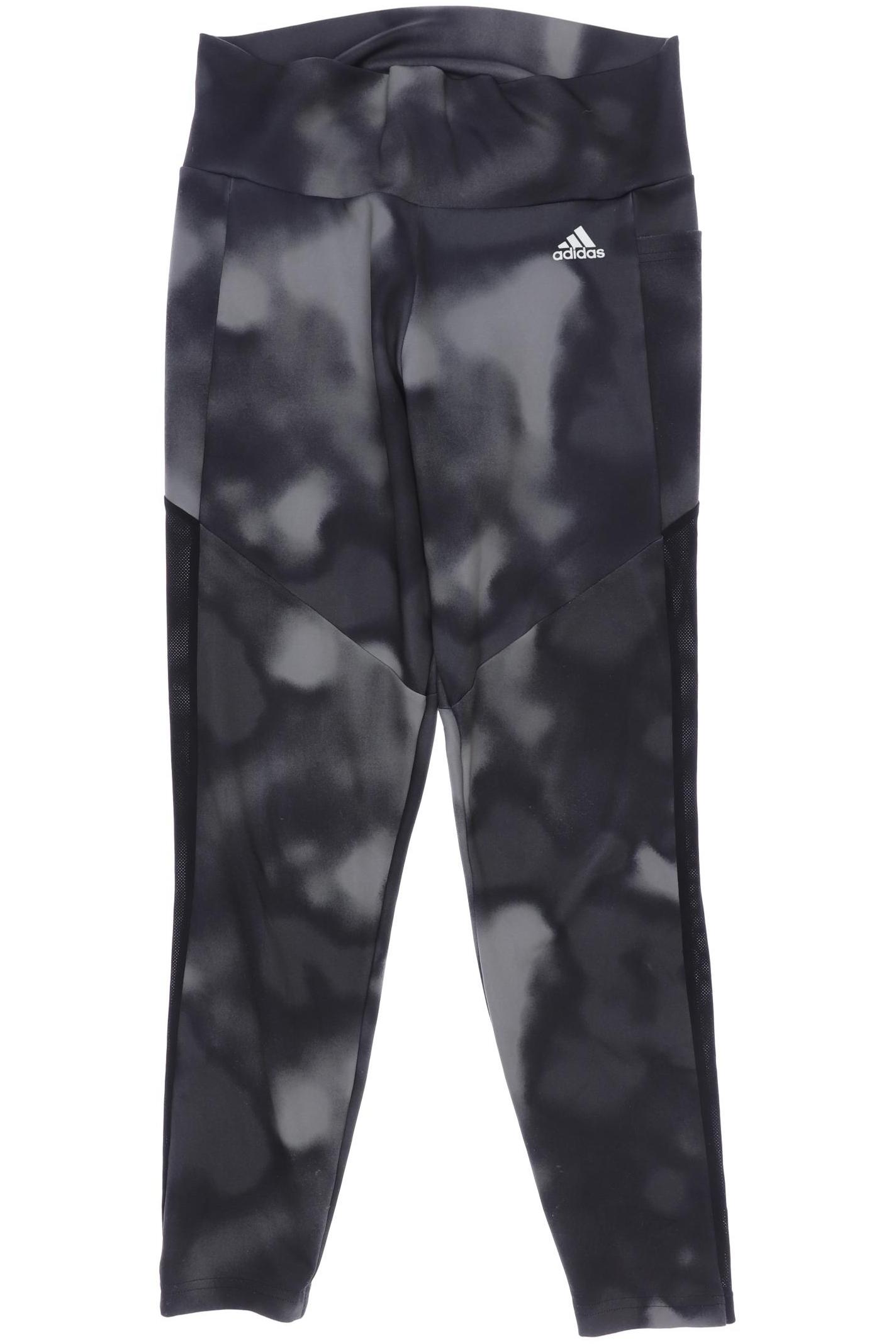 

adidas Damen Stoffhose, grau, Gr. 0