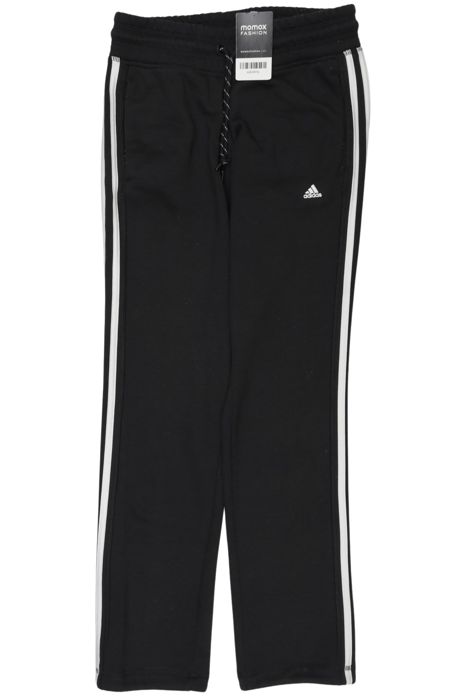 

adidas Damen Stoffhose, schwarz, Gr. 0