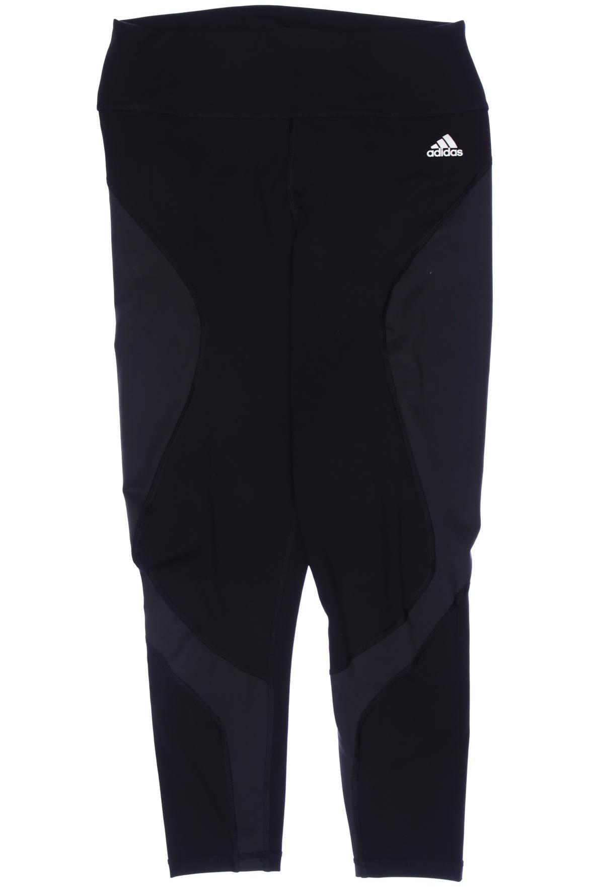 

adidas Damen Stoffhose, schwarz, Gr. 0