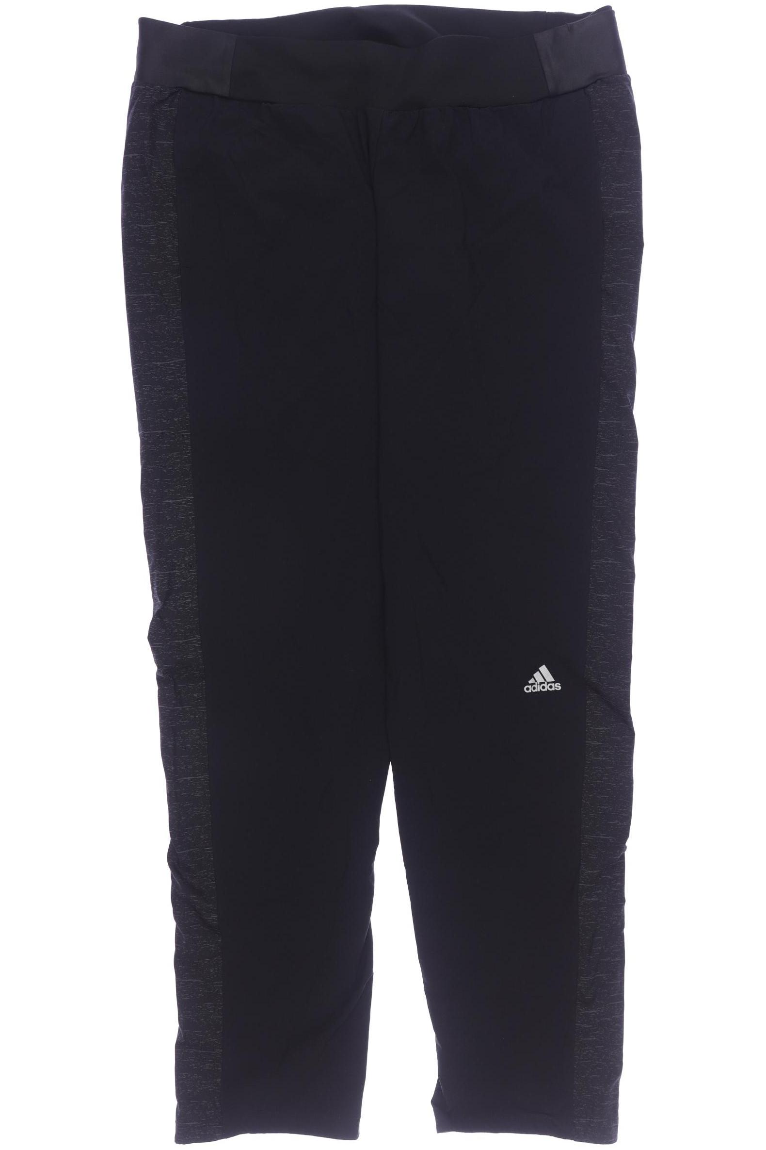 

adidas Damen Stoffhose, schwarz, Gr. 0
