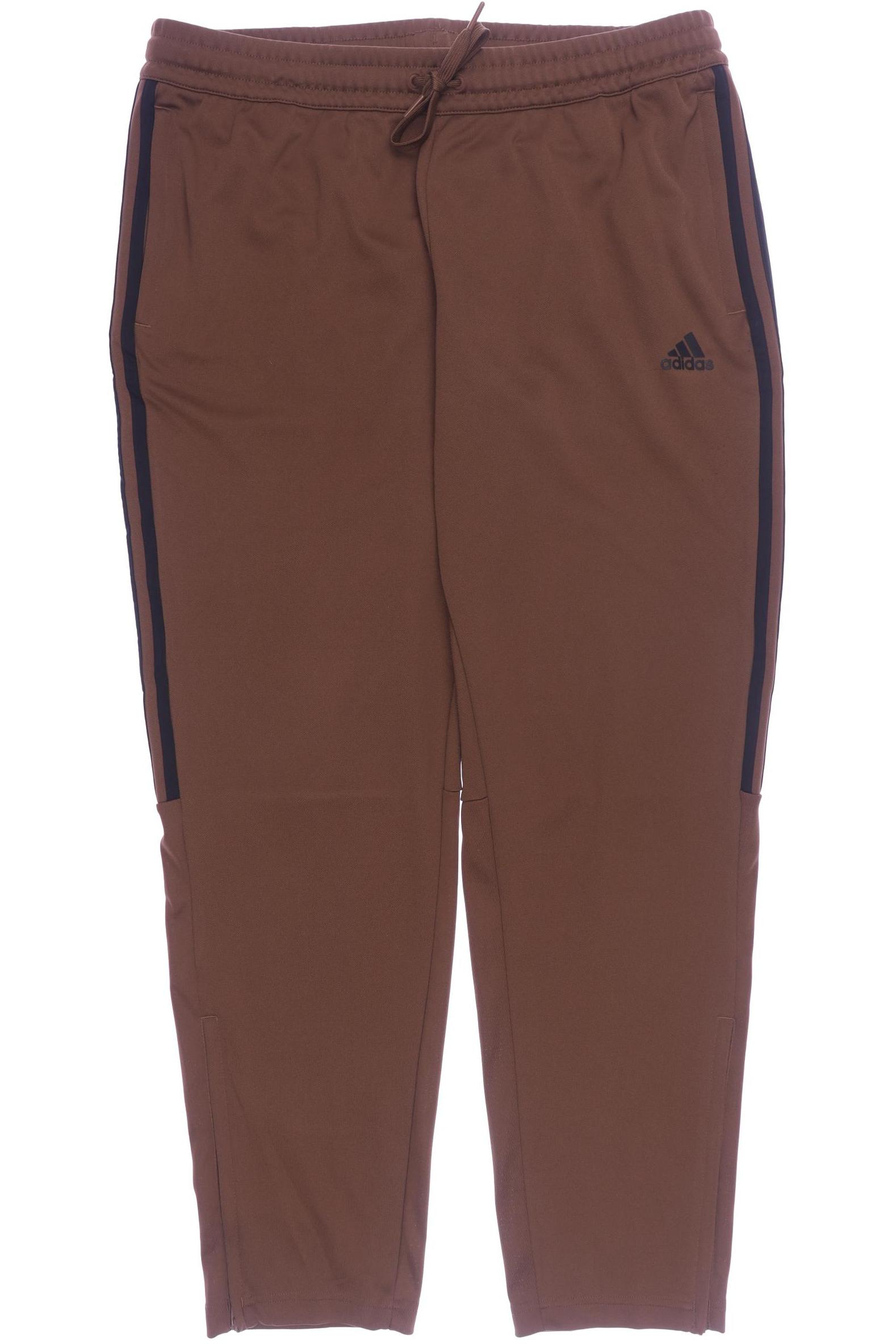 

adidas Damen Stoffhose, braun, Gr. 34