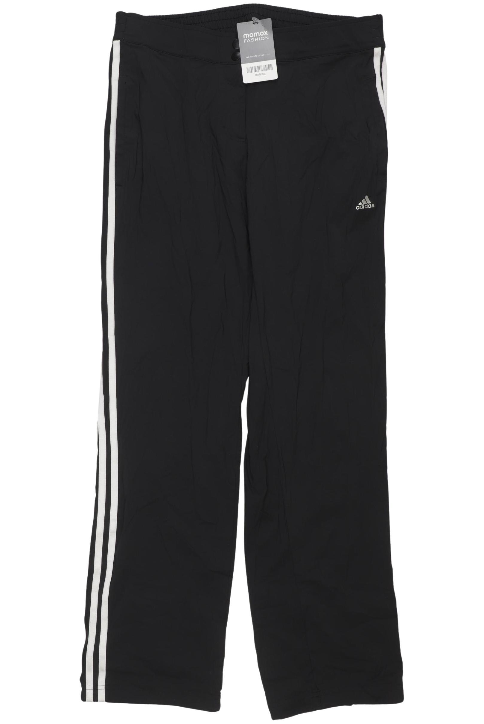 

adidas Damen Stoffhose, schwarz, Gr. 40