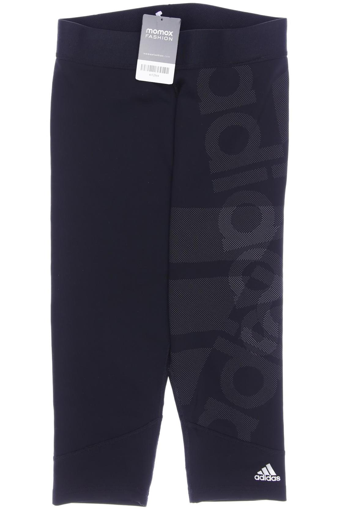 

adidas Damen Stoffhose, schwarz, Gr. 0