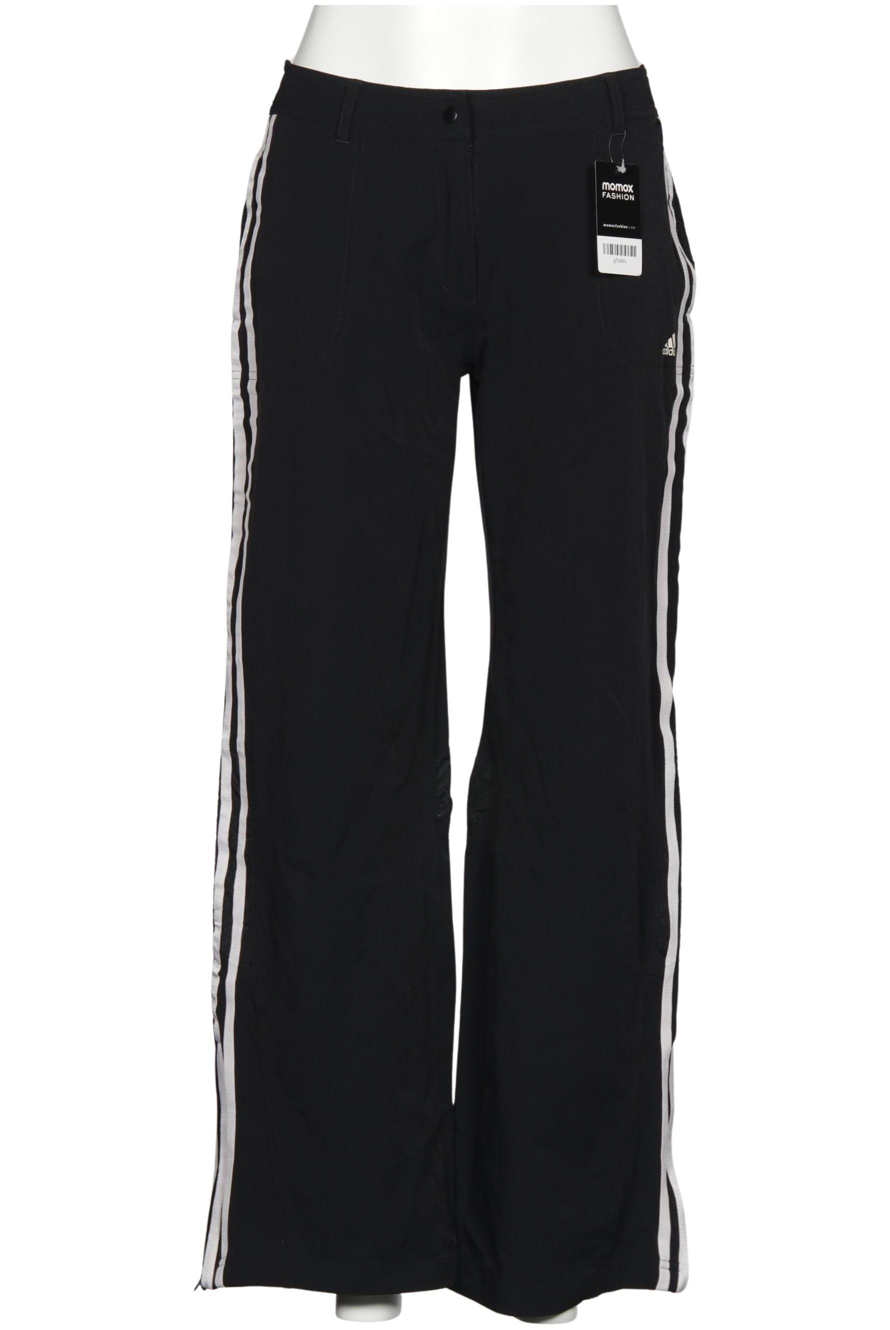 

adidas Damen Stoffhose, schwarz, Gr. 38