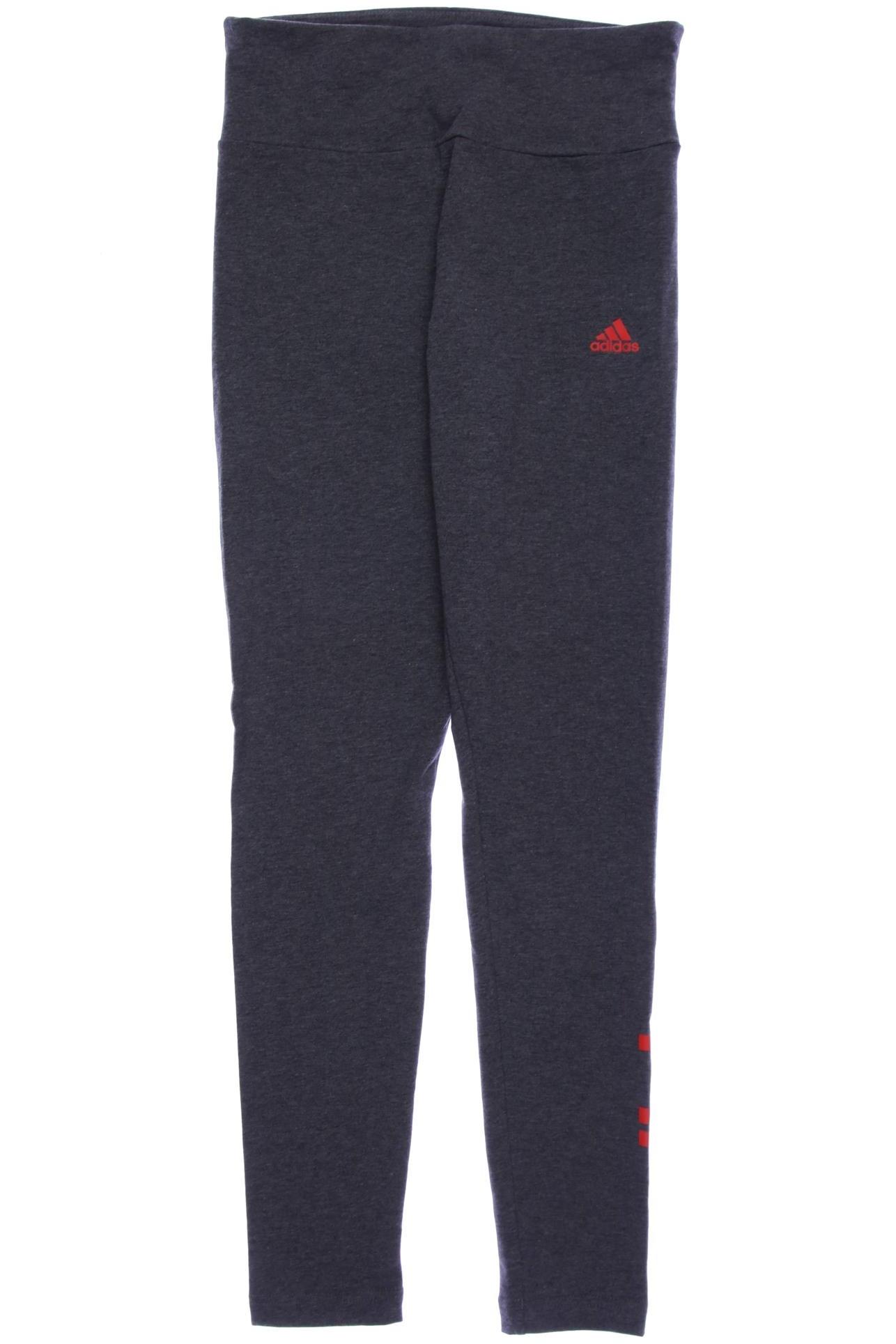 

adidas Damen Stoffhose, grau, Gr. 0
