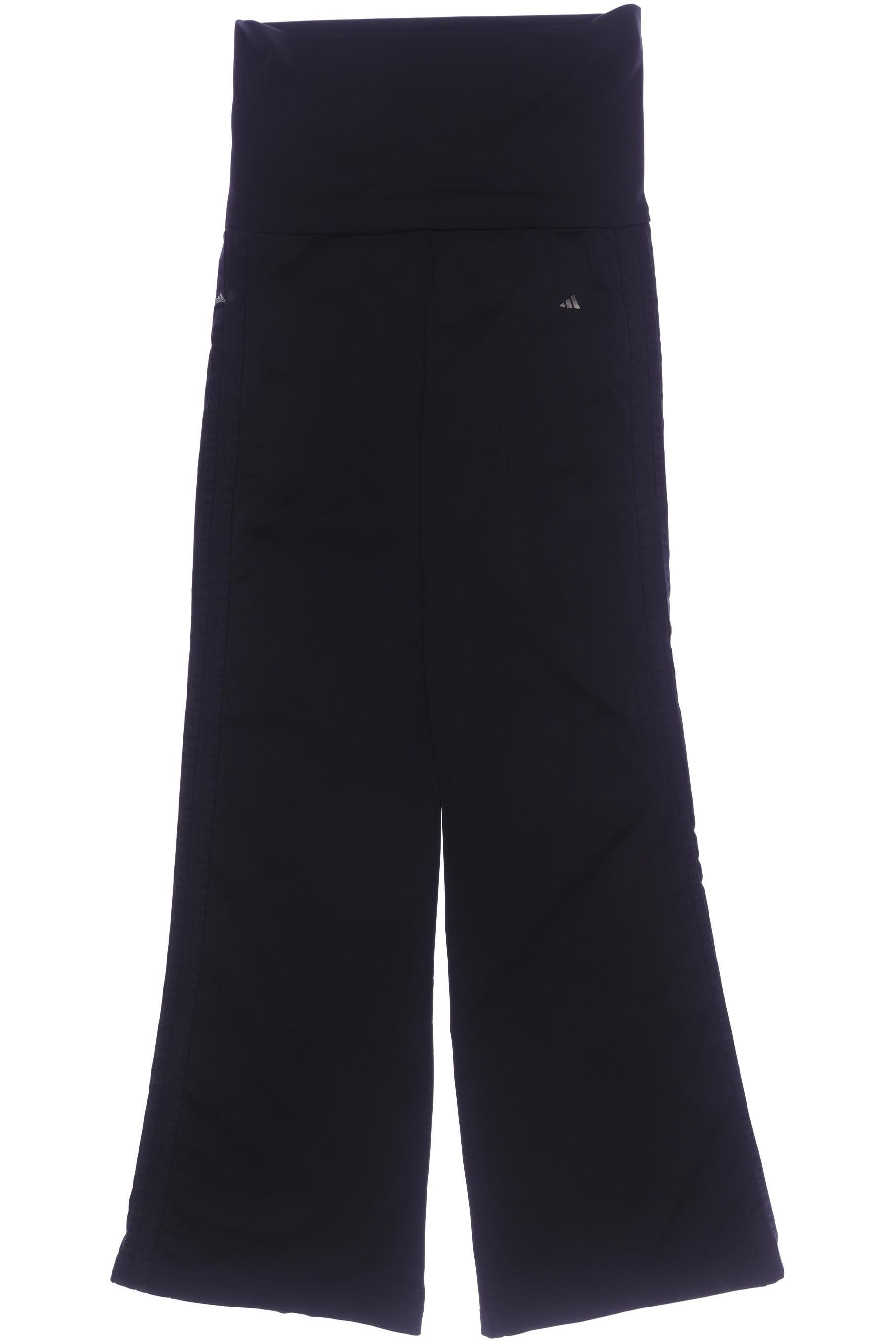 

adidas Damen Stoffhose, schwarz, Gr. 40