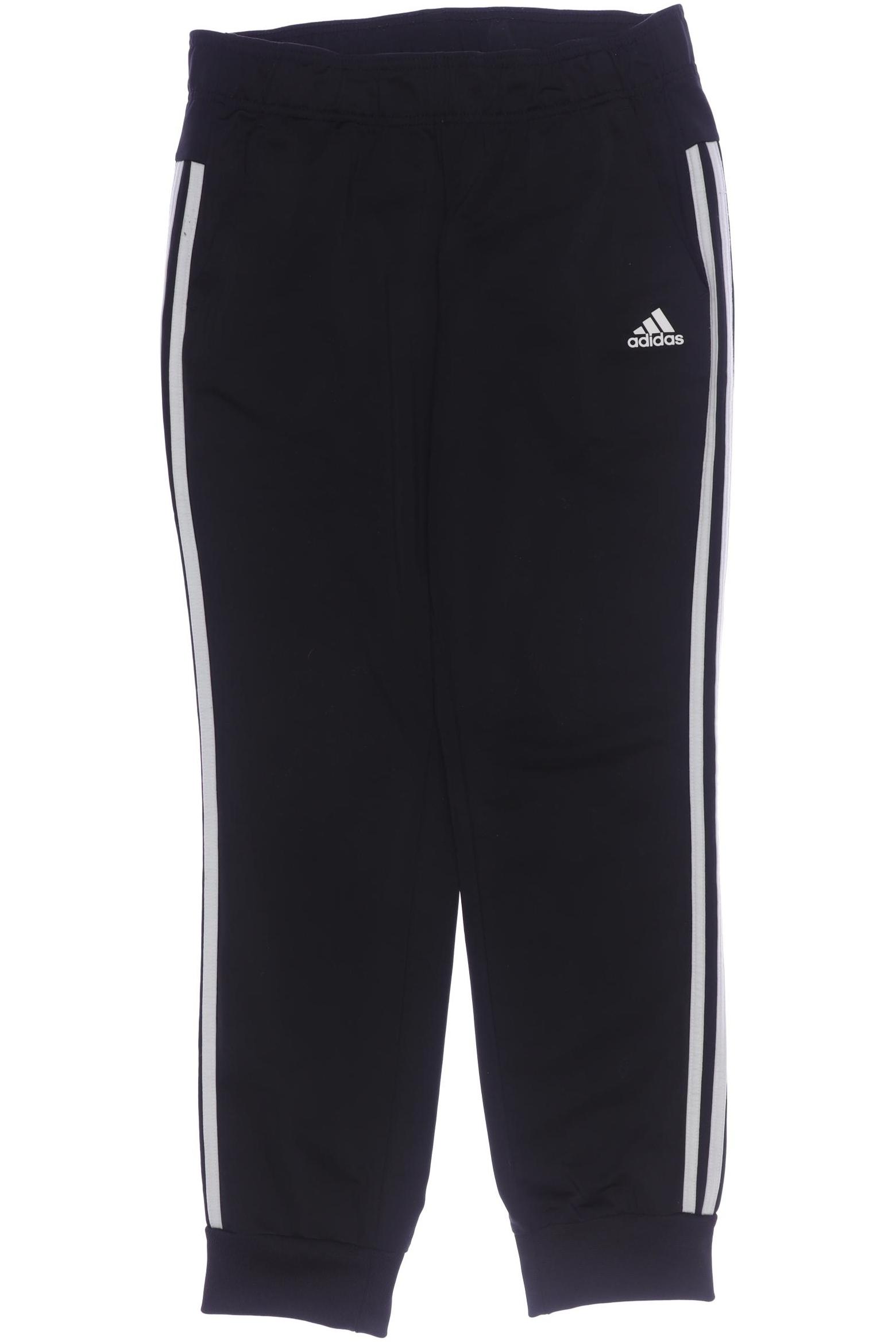 

adidas Damen Stoffhose, schwarz, Gr. 0