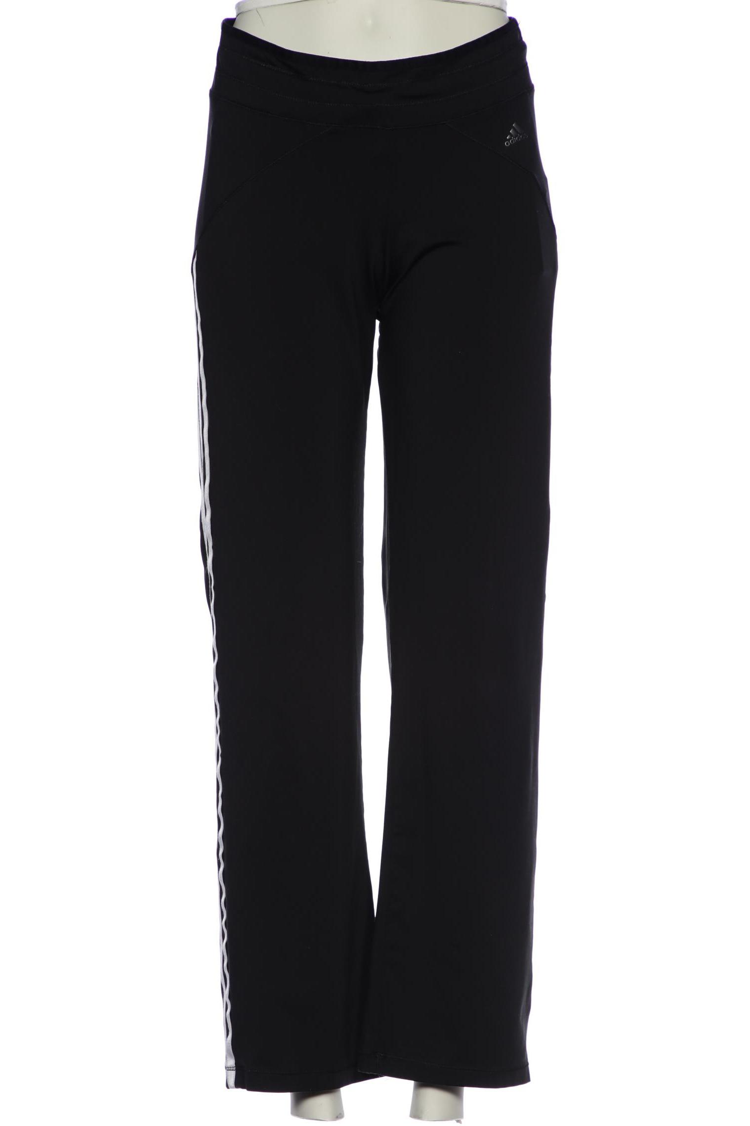 

adidas Damen Stoffhose, schwarz, Gr. 0