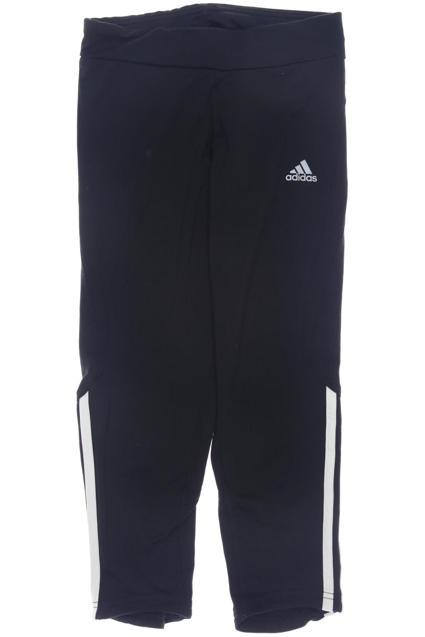

adidas Damen Stoffhose, schwarz, Gr. 0