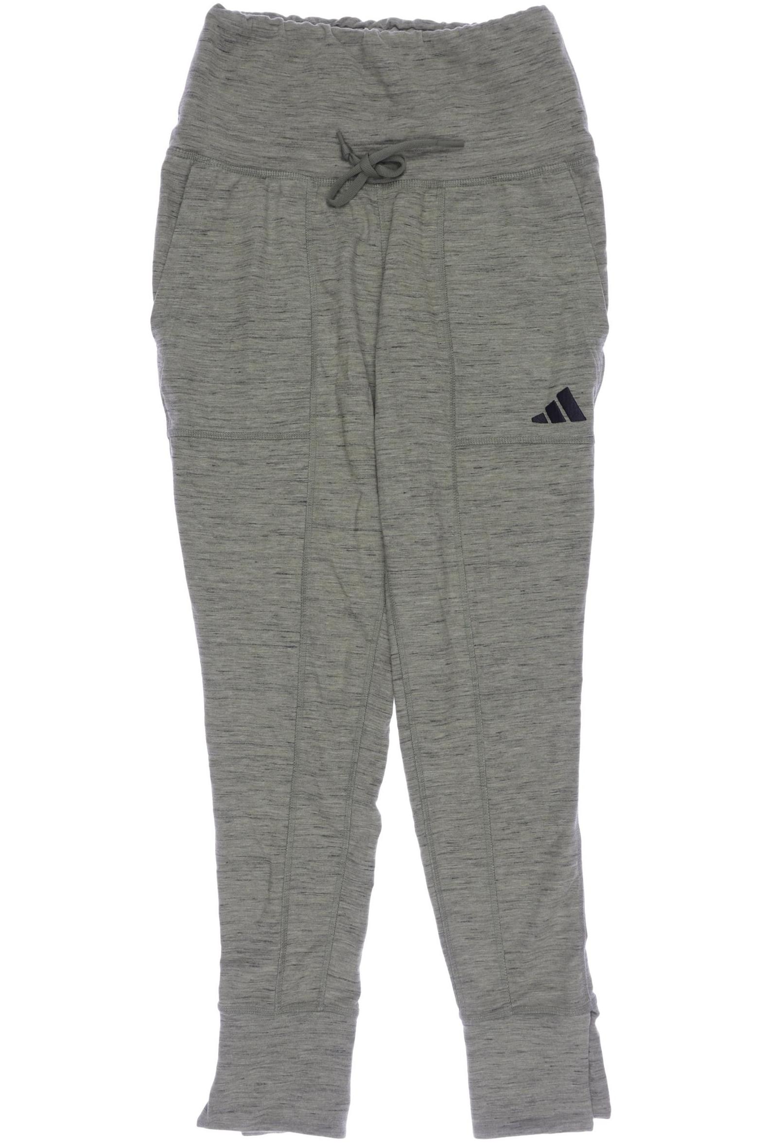 

adidas Damen Stoffhose, grün, Gr. 0