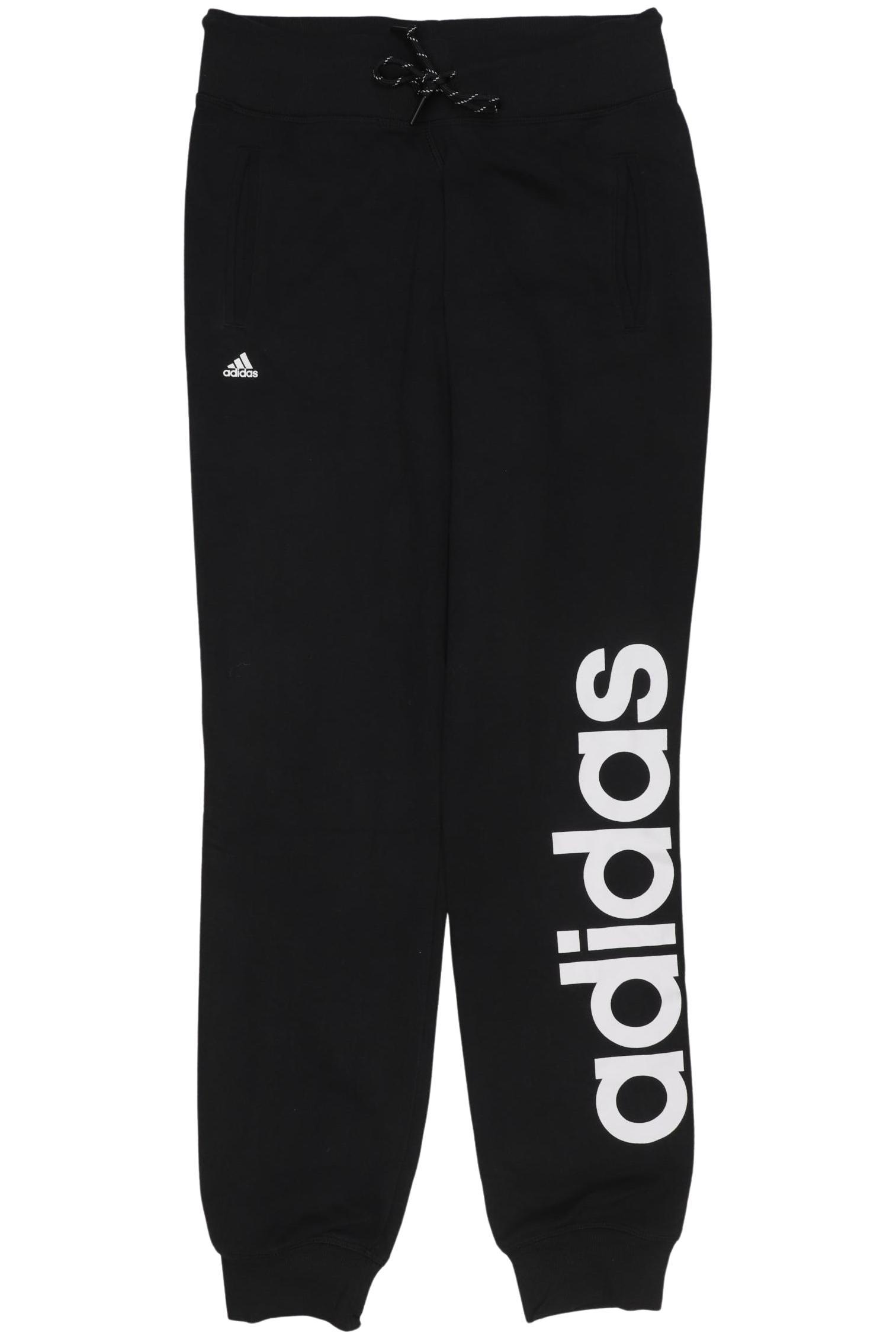 

adidas Damen Stoffhose, schwarz, Gr. 24