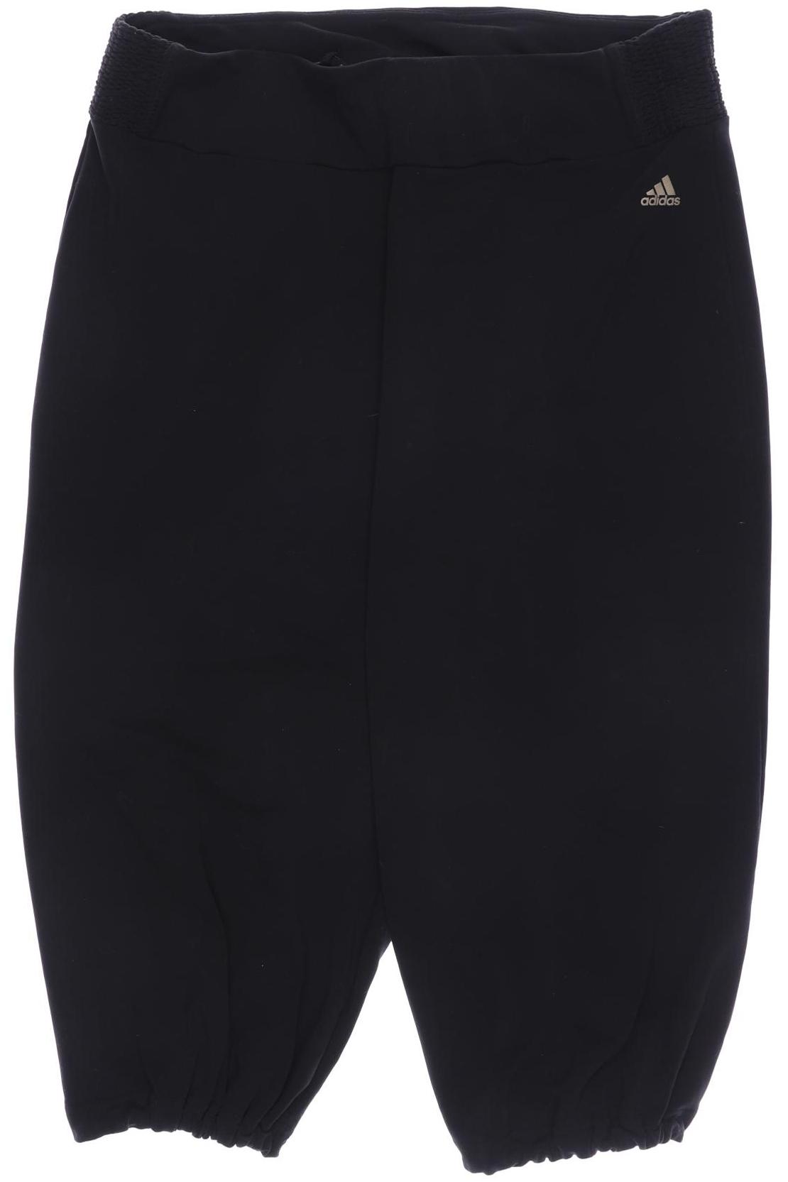 

adidas Damen Stoffhose, schwarz, Gr. 30