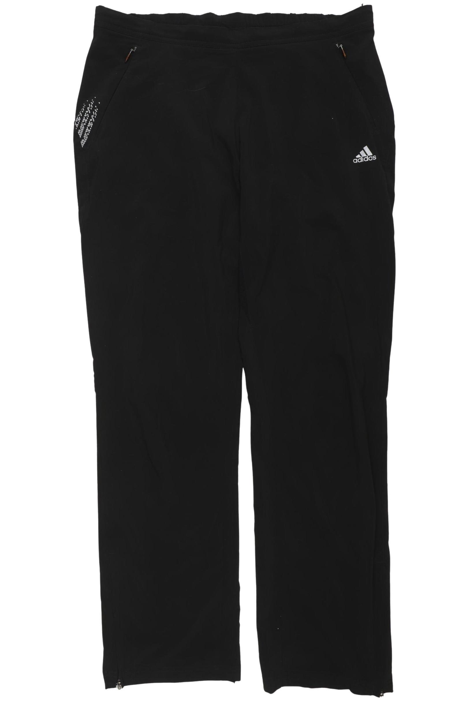 

adidas Damen Stoffhose, schwarz, Gr. 42