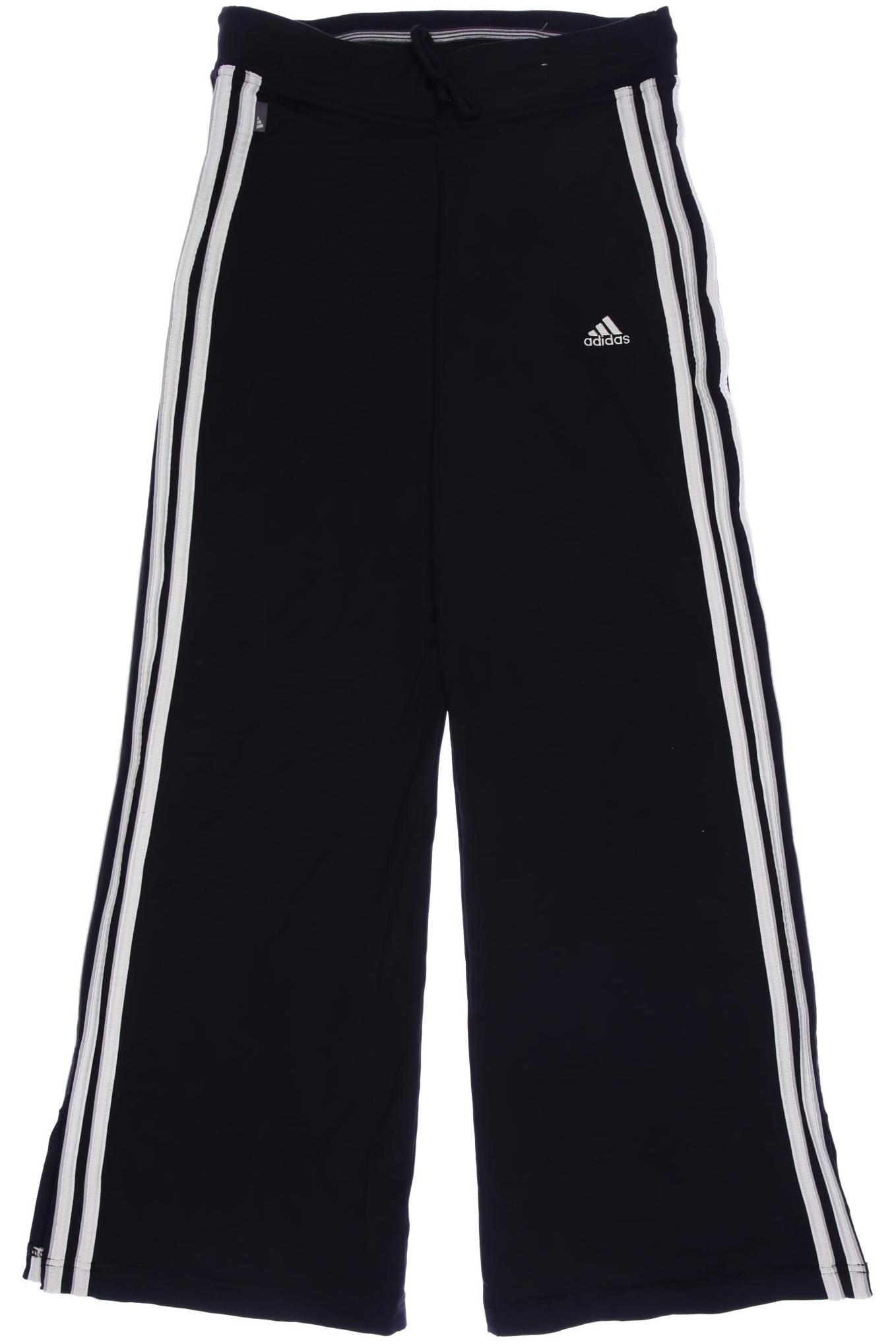 

adidas Damen Stoffhose, schwarz, Gr. 40