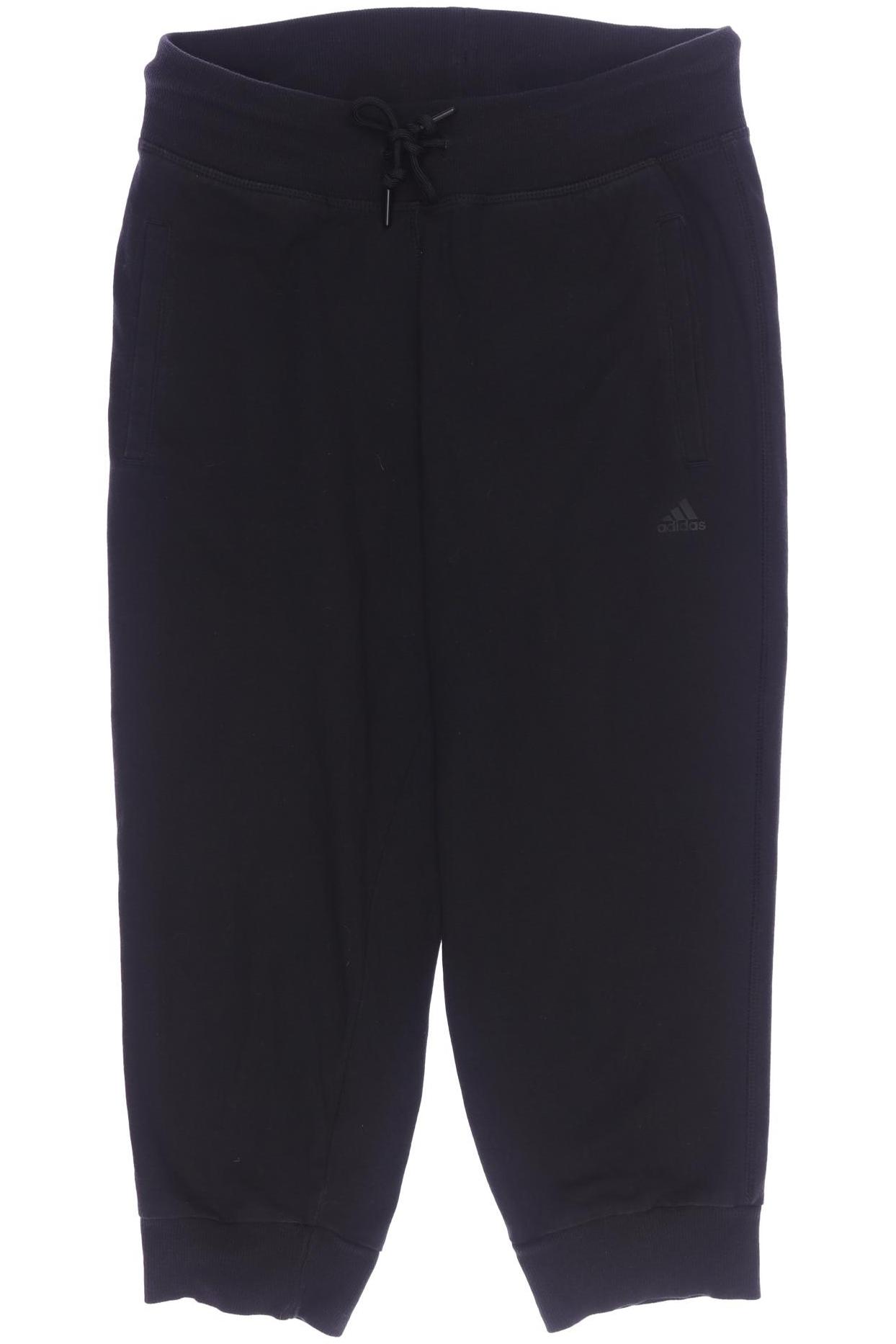 

adidas Damen Stoffhose, schwarz, Gr. 0