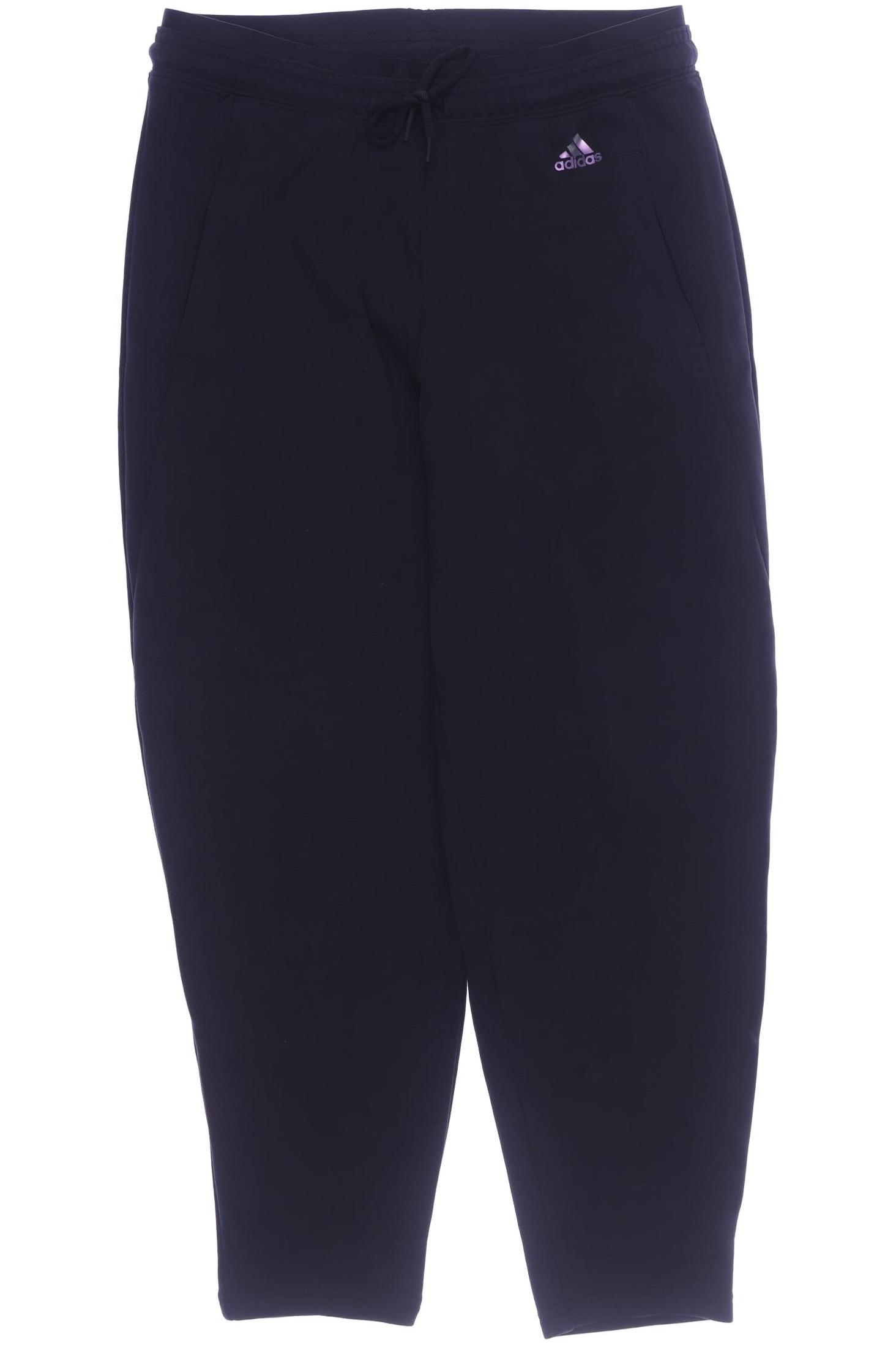 

adidas Damen Stoffhose, schwarz, Gr. 38