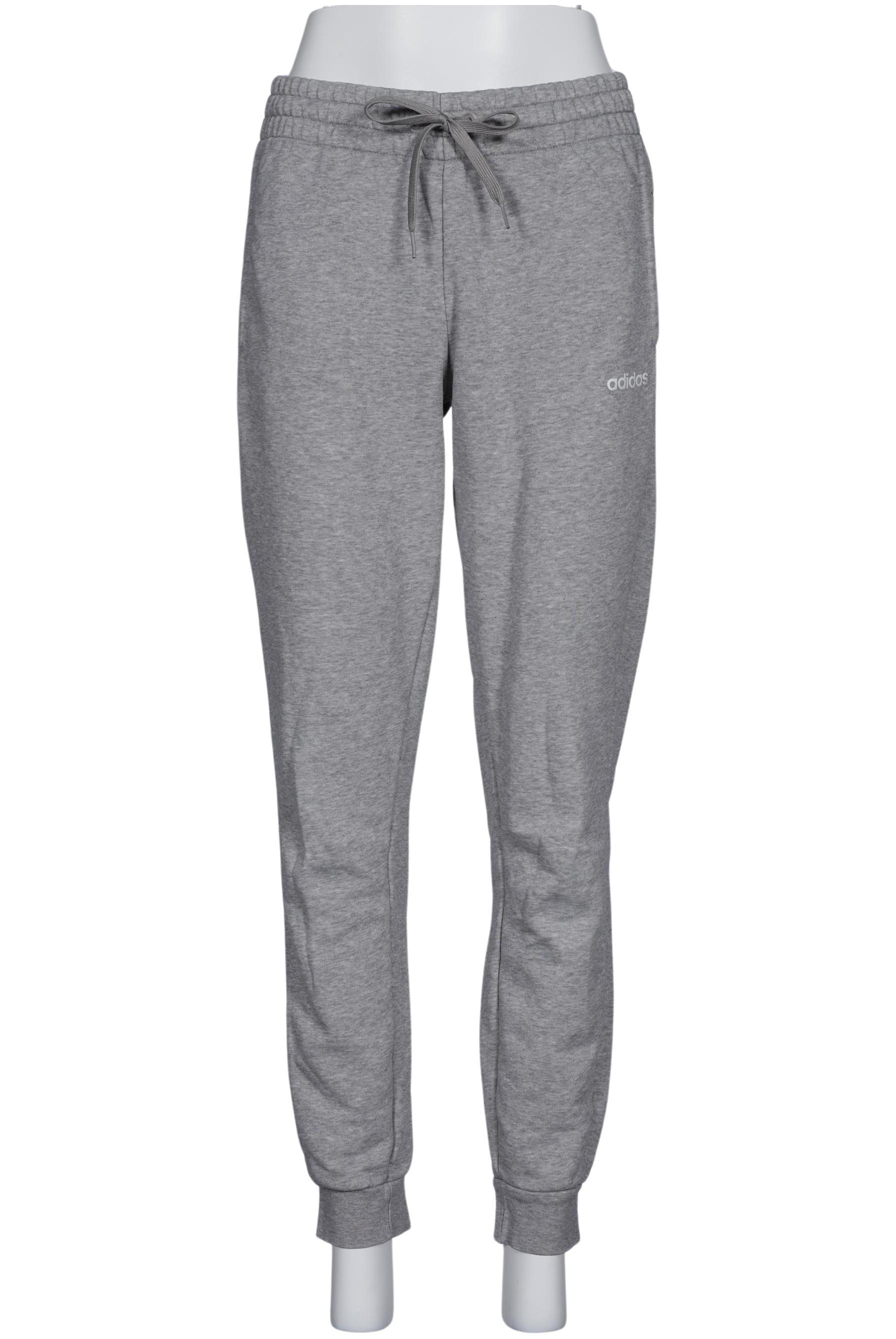 

adidas Damen Stoffhose, grau, Gr. 0