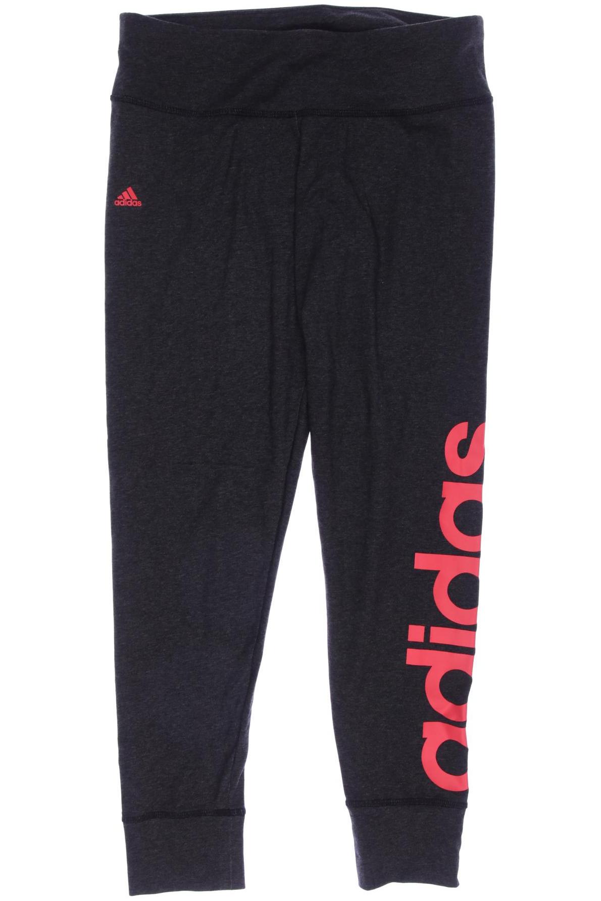 

adidas Damen Stoffhose, grau, Gr. 0