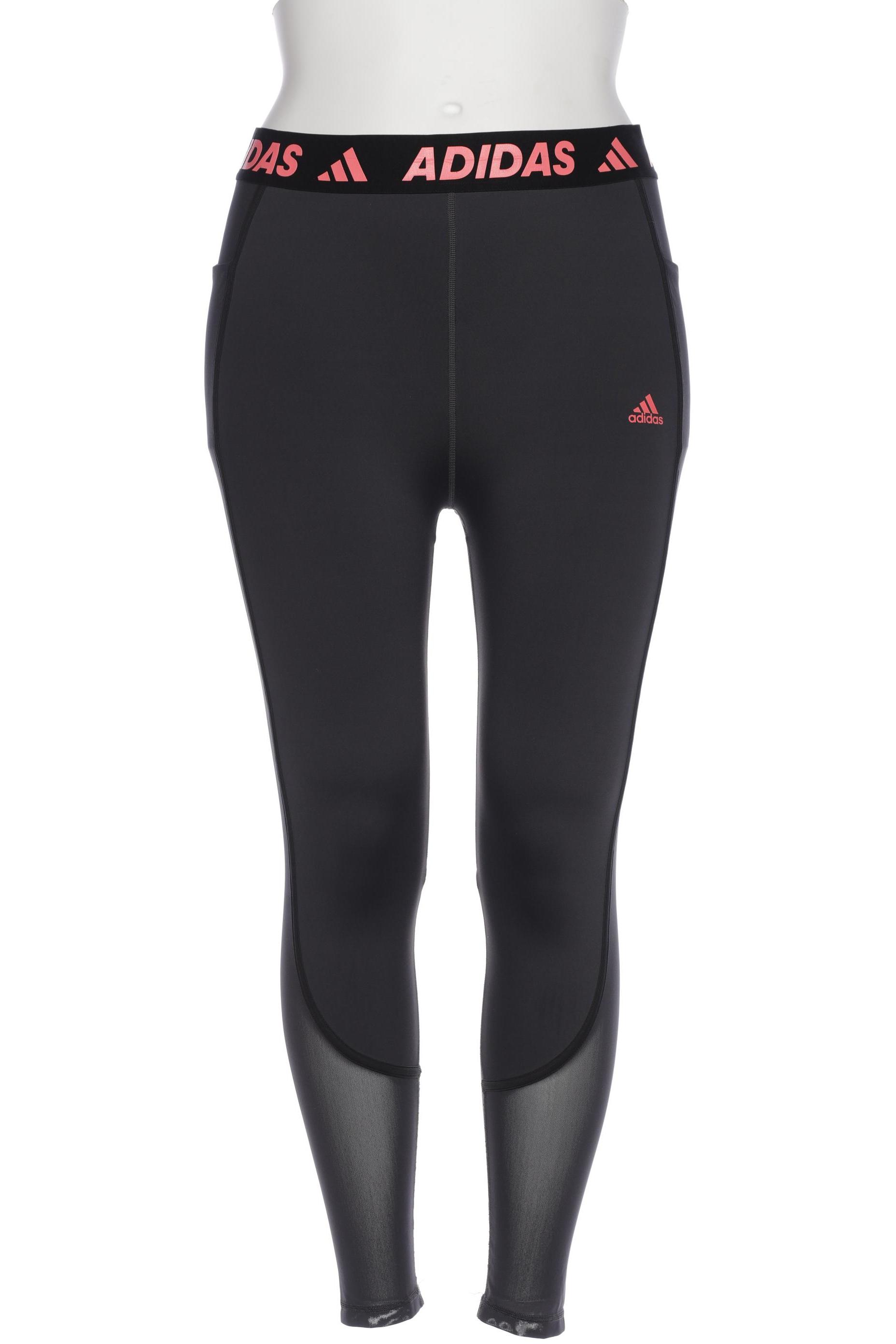 

adidas Damen Stoffhose, grau, Gr. 0