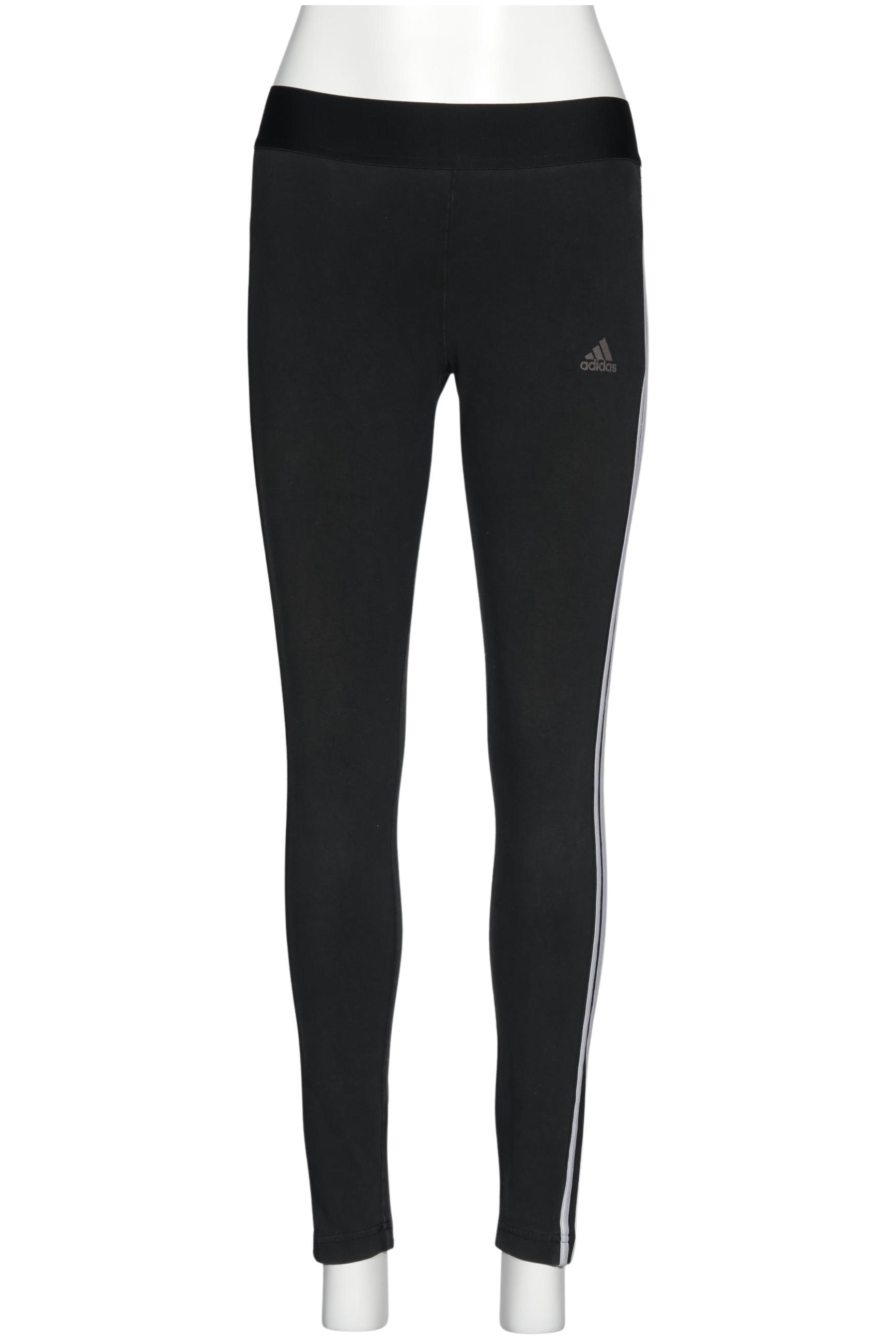 

adidas Damen Stoffhose, schwarz, Gr. 0