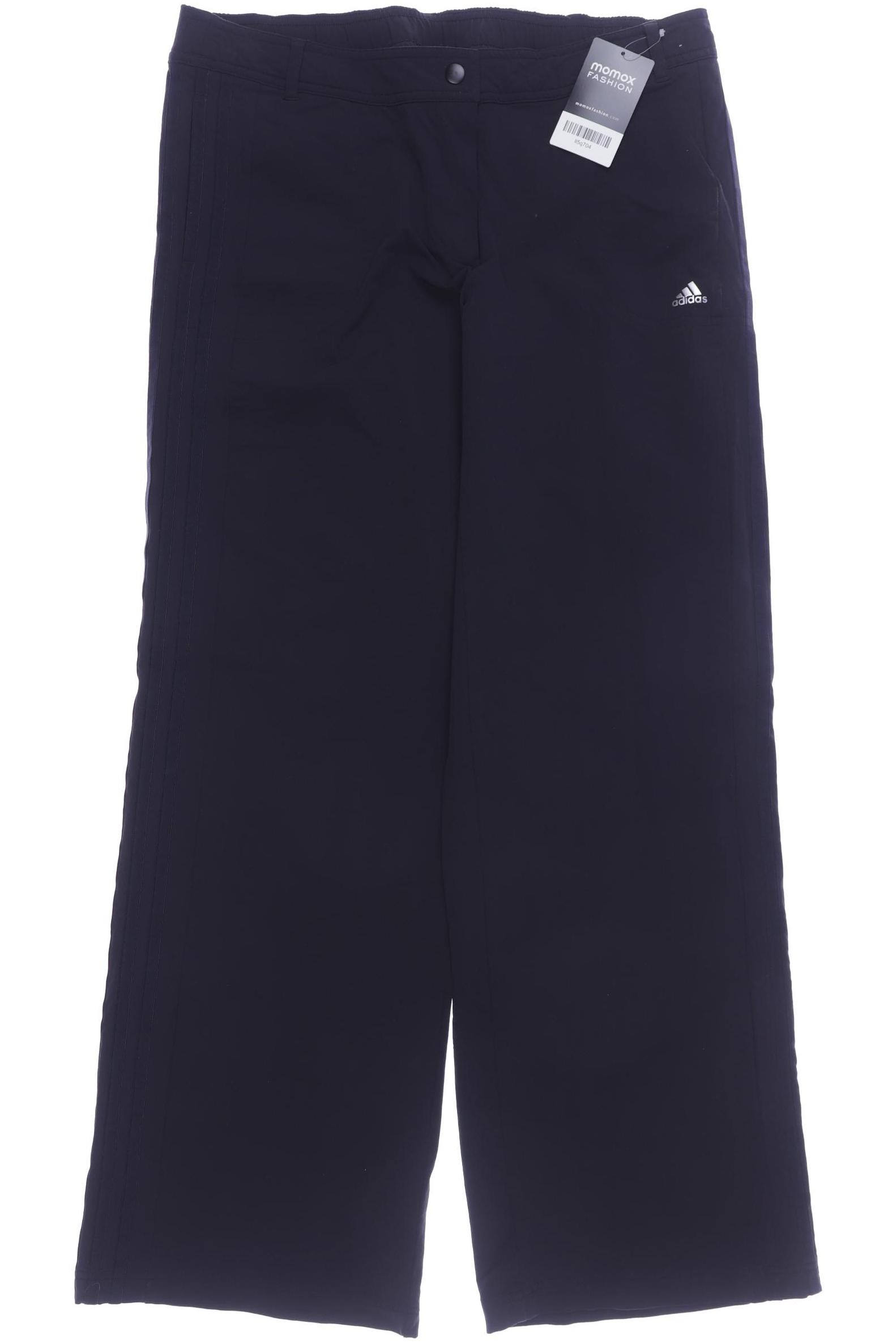 

adidas Damen Stoffhose, schwarz, Gr. 40