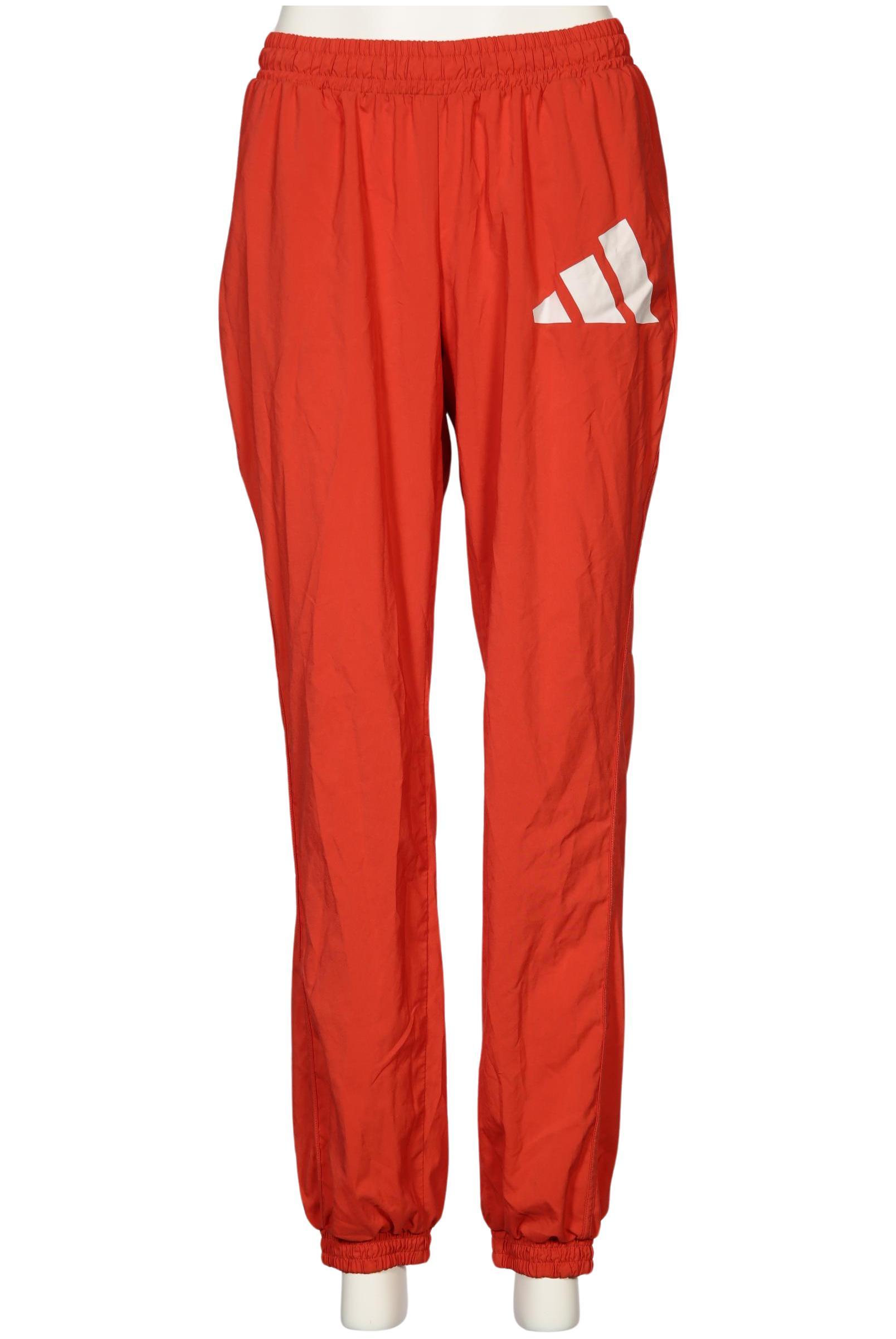 

adidas Damen Stoffhose, rot, Gr. 0