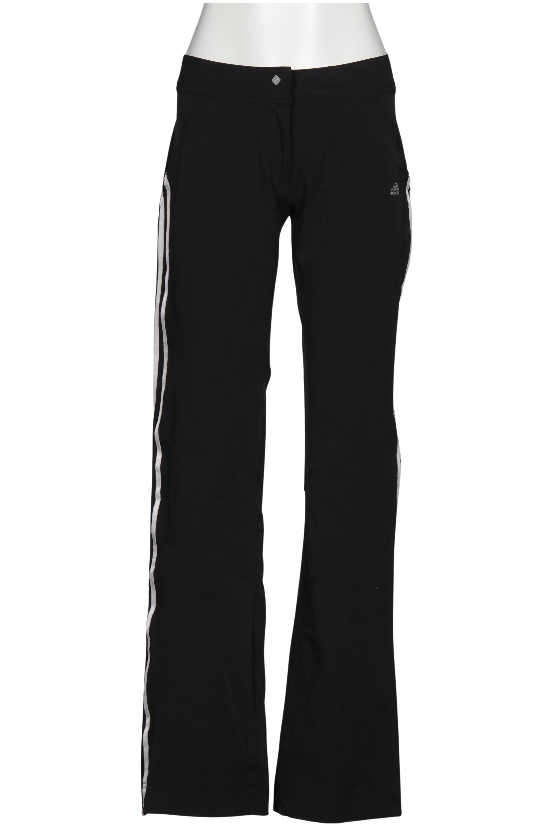 

adidas Damen Stoffhose, schwarz, Gr. 36