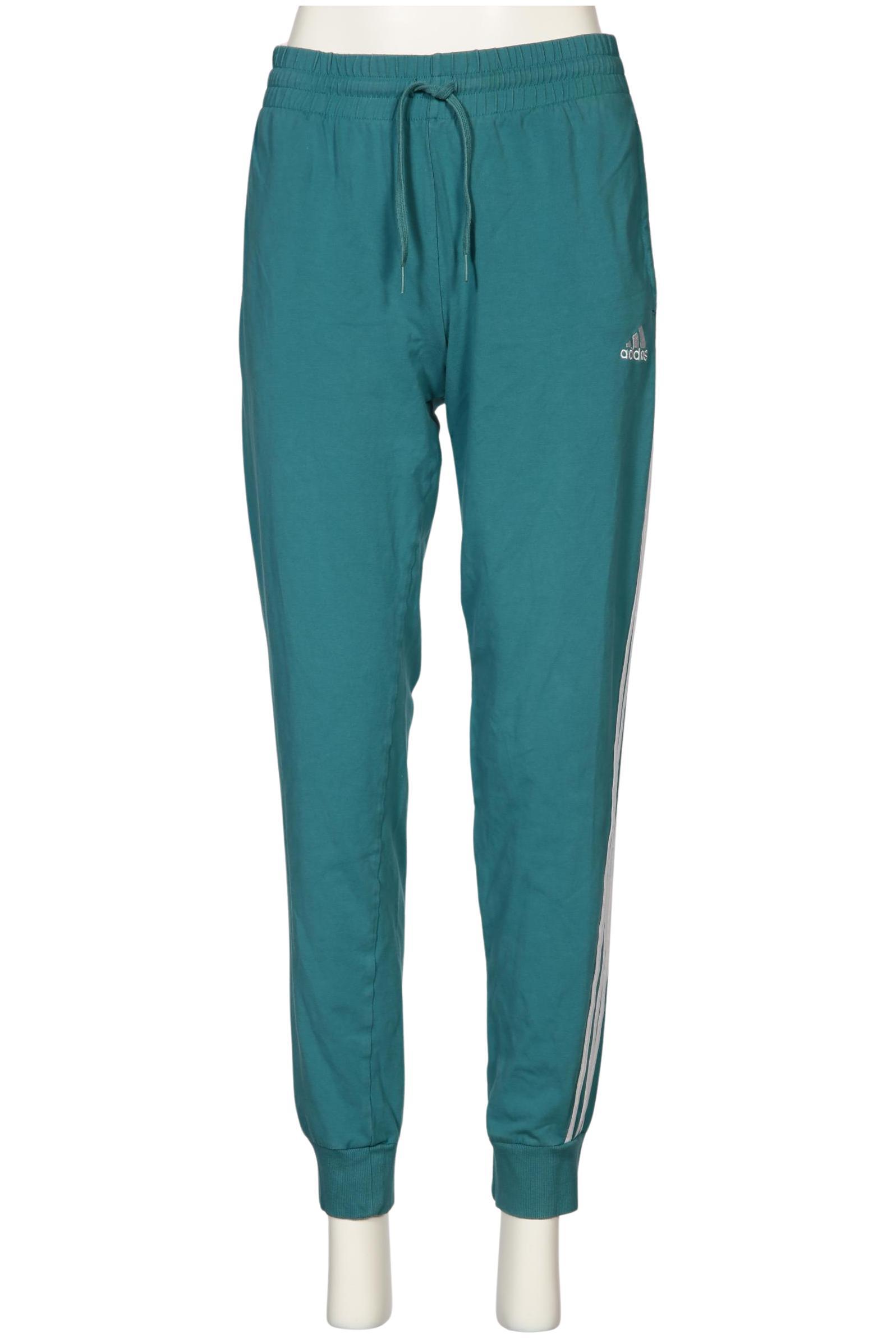 

adidas Damen Stoffhose, türkis, Gr. 0
