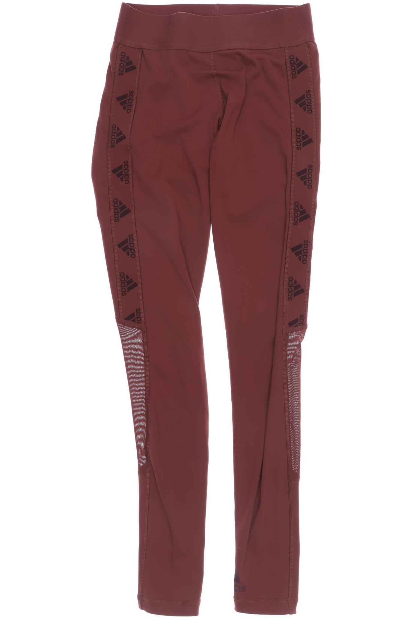 

adidas Damen Stoffhose, braun, Gr. 34