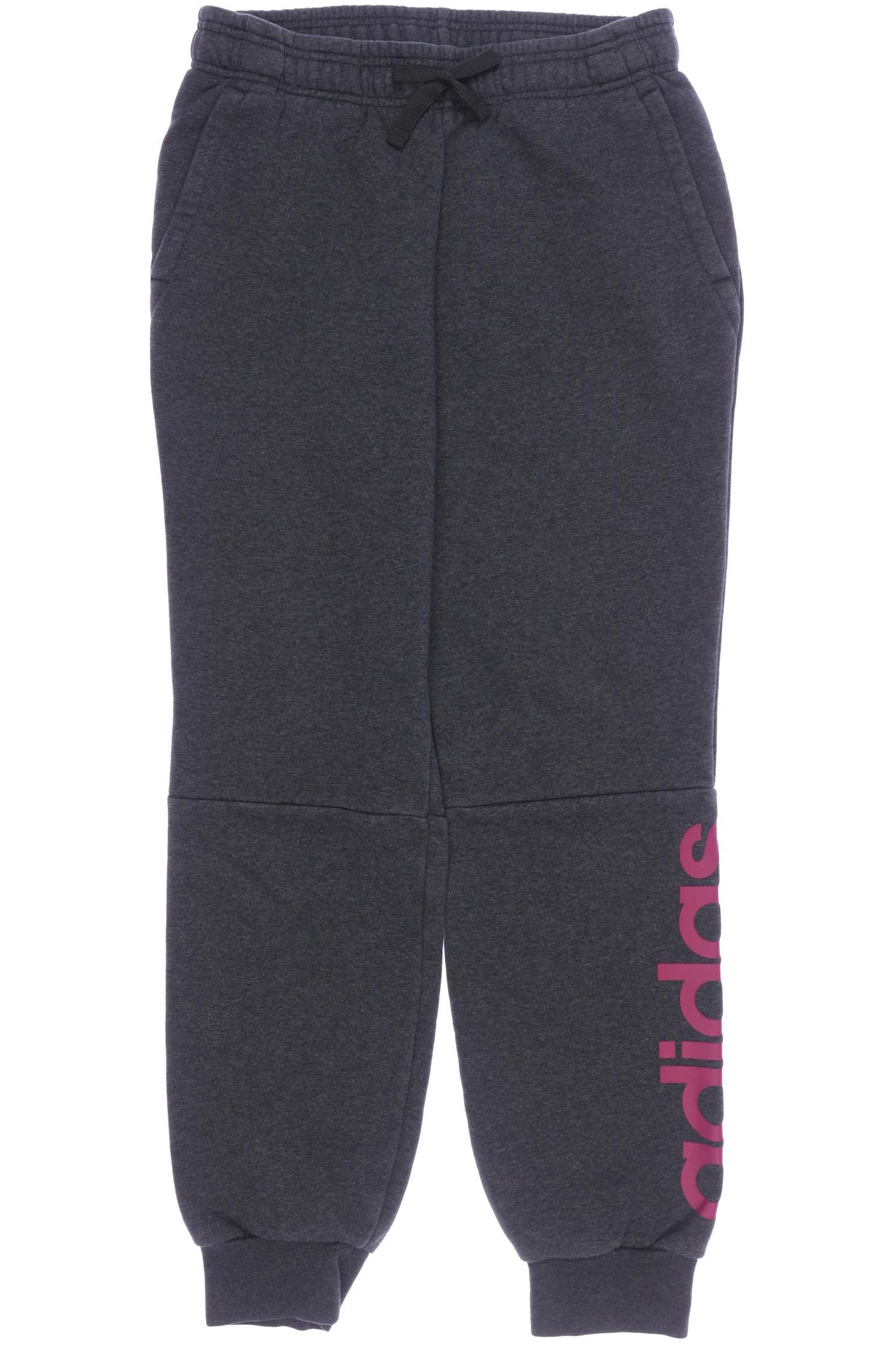

adidas Damen Stoffhose, grau, Gr. 0