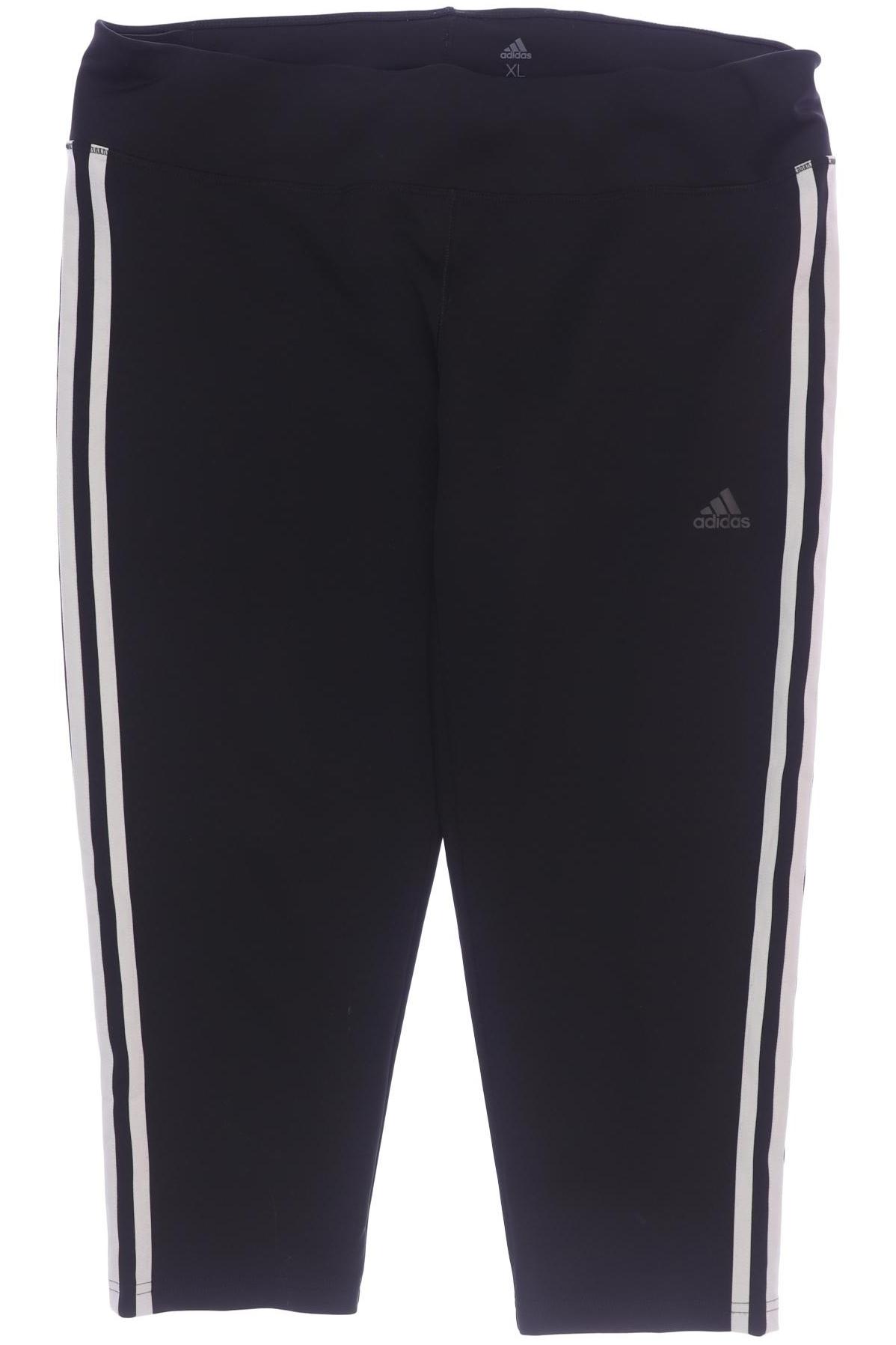 

adidas Damen Stoffhose, schwarz, Gr. 0
