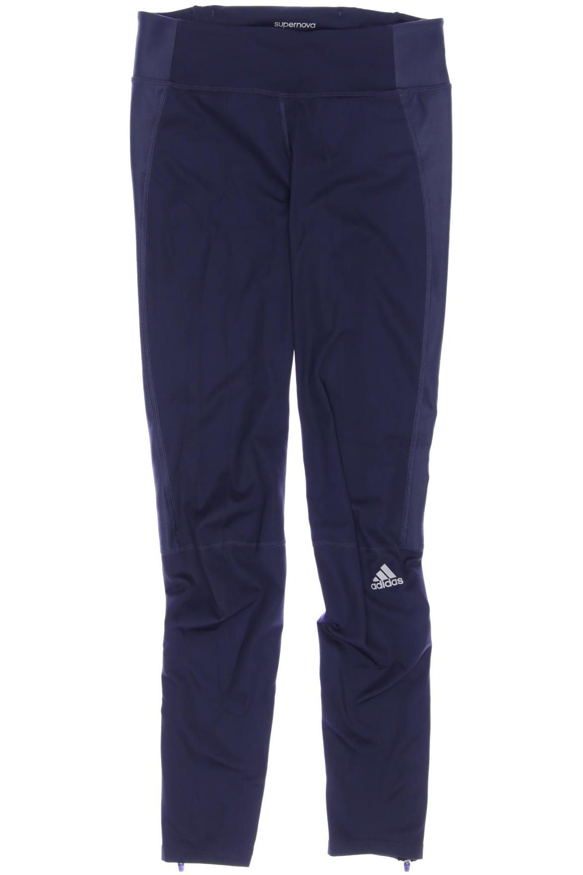 

adidas Damen Stoffhose, grau, Gr. 0