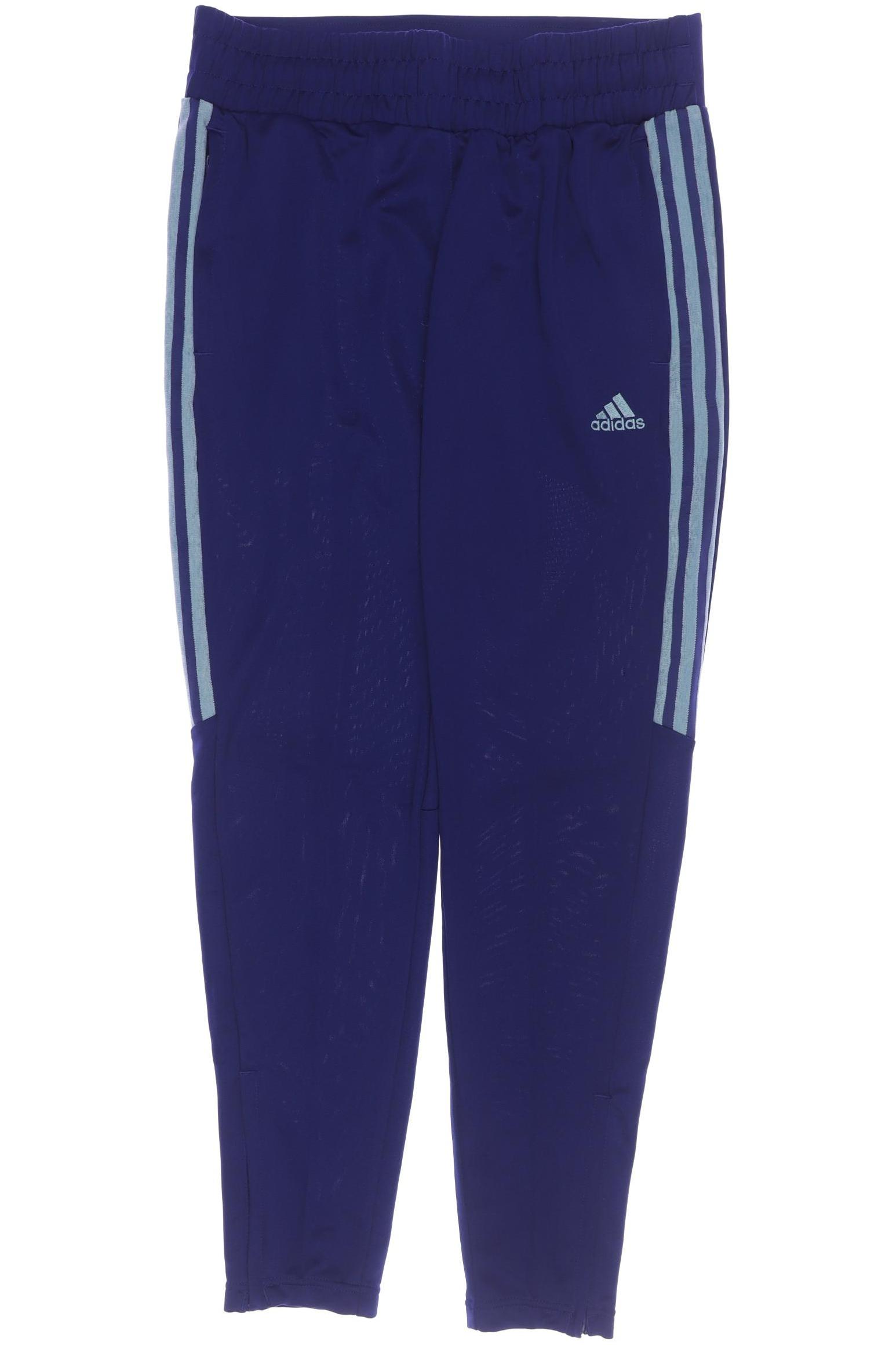 

adidas Damen Stoffhose, blau, Gr. 0