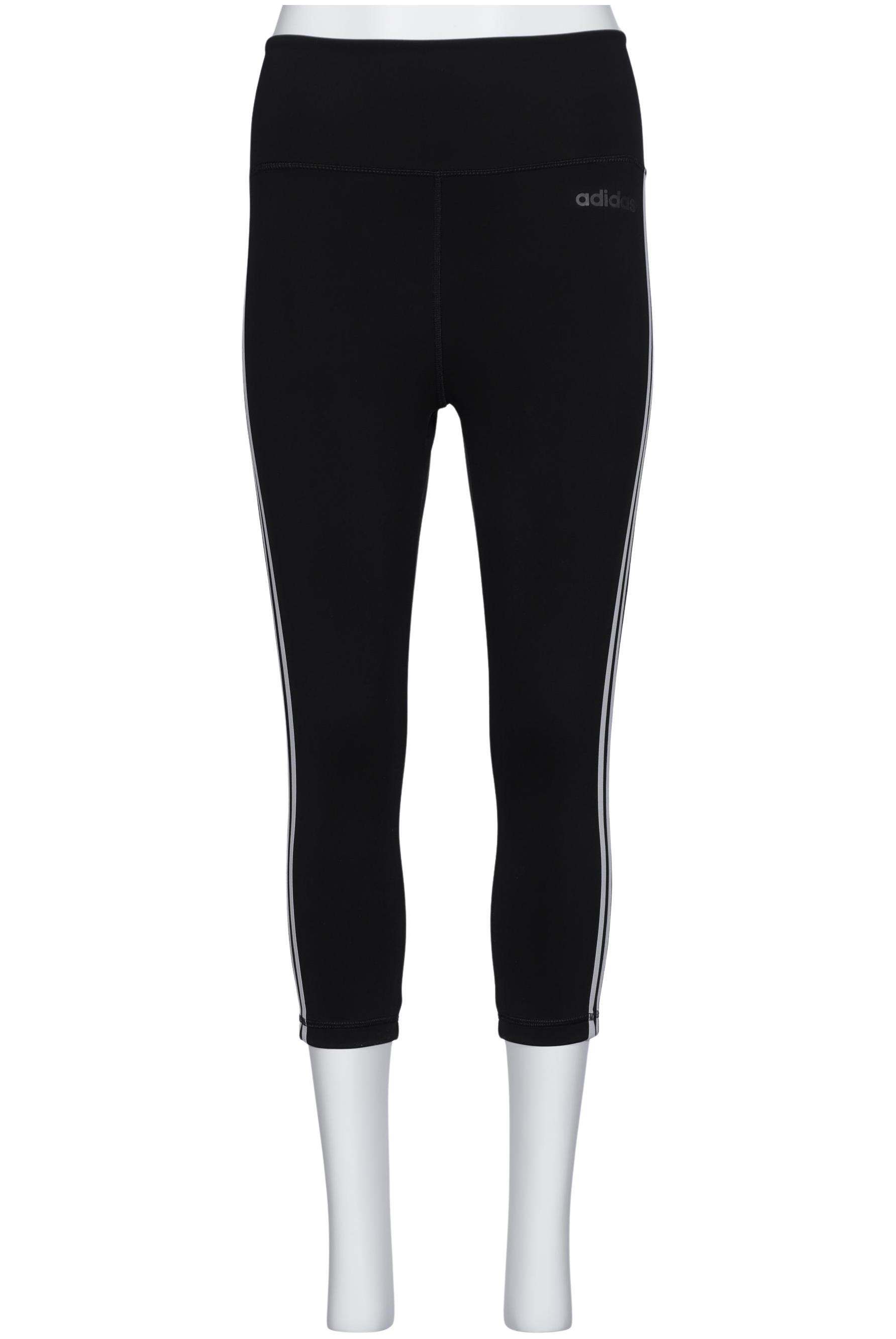 

adidas Damen Stoffhose, schwarz, Gr. 0