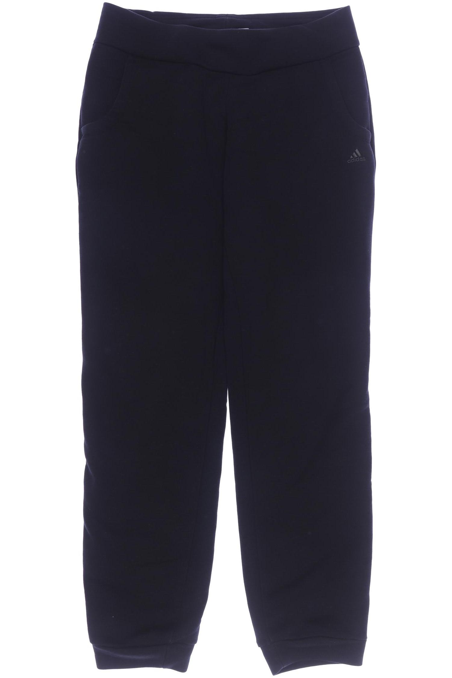

adidas Damen Stoffhose, marineblau, Gr. 0