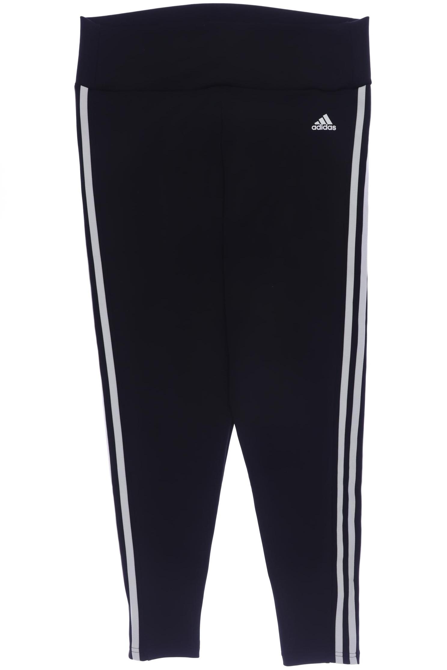 

adidas Damen Stoffhose, schwarz, Gr. 46